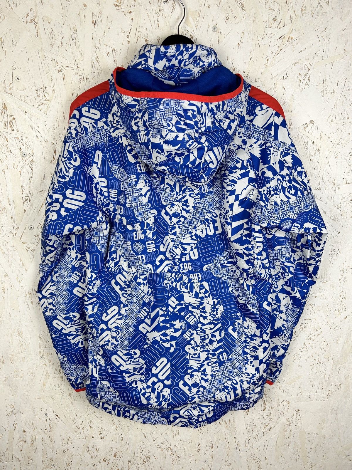 Nike Nike England All Weather AOP Training Football Jacket Blue S Size US S / EU 44-46 / 1 - 5 Thumbnail