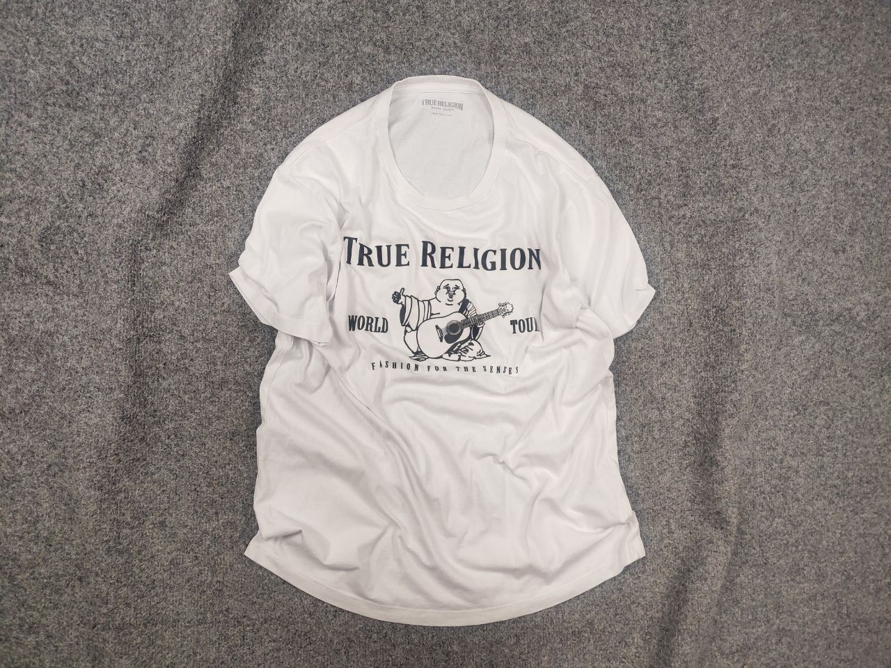 True Religion True Religion Buddha Ss Tee print Vintage Supreme Style Y2K Size US L / EU 52-54 / 3 - 1 Thumbnail