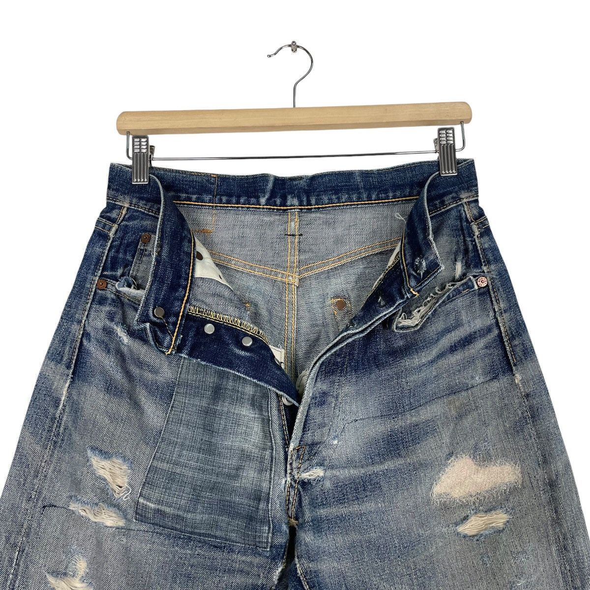 Alchemist × Japanese Brand 💥ALCHEMIST DISTRESSED SELVEDGE JEAN Size US 29 - 16 Thumbnail