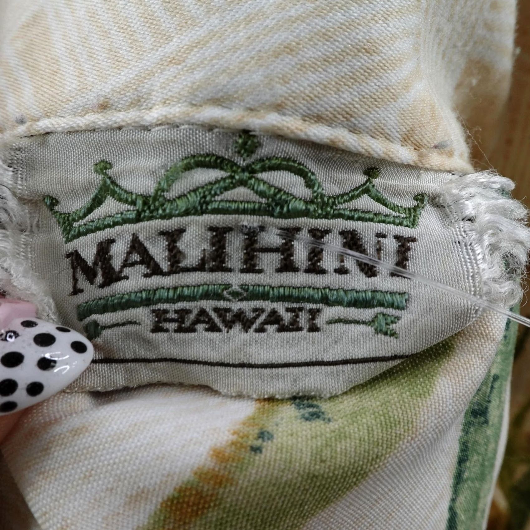 Vintage VINTAGE Malihini Hawaii Shirt Mens Large Hawaiian Floral Aloha Loop Collar 60s Size US L / EU 52-54 / 3 - 5 Thumbnail