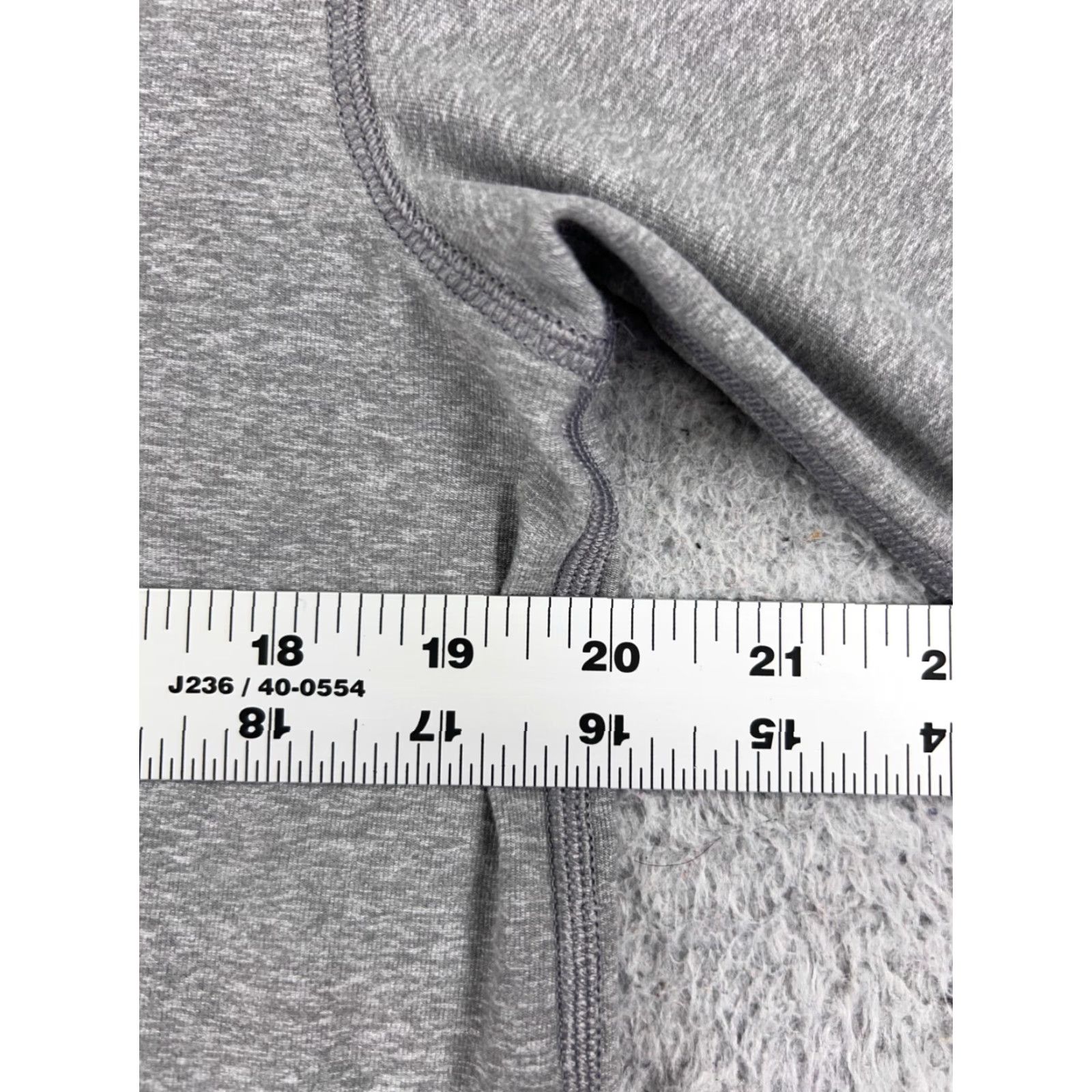 Lululemon Lululemon Sweater Women 8 Gray Ready to Rulu Pullover Funnel Neck Long Sleeve Shirt Size M / US 6-8 / IT 42-44 - 7 Thumbnail