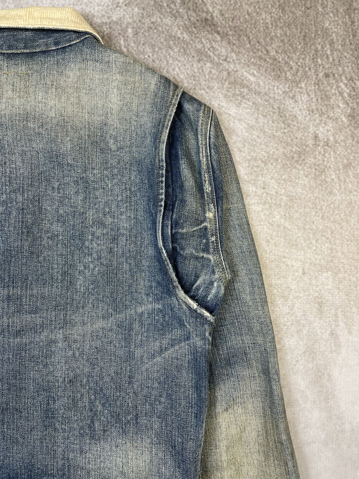 Polo Ralph Lauren SS14 Polo Ralph Lauren Rustic Denim Ranch Jacket Size US XS / EU 42 / 0 - 13 Thumbnail
