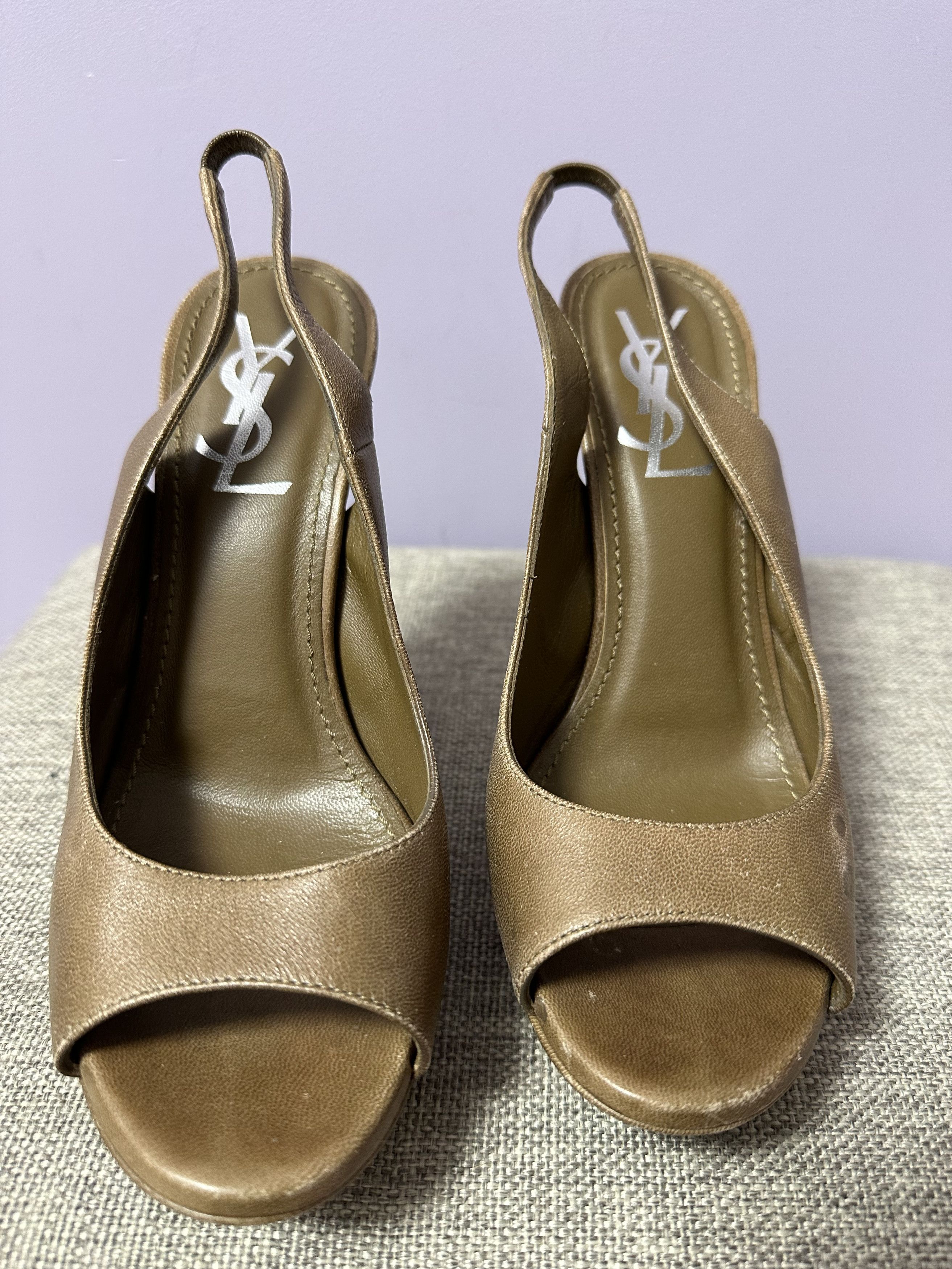 Vintage × Yves Saint Laurent yves saint laurent heel platform vintage Size US 6 / IT 36 - 1 Thumbnail