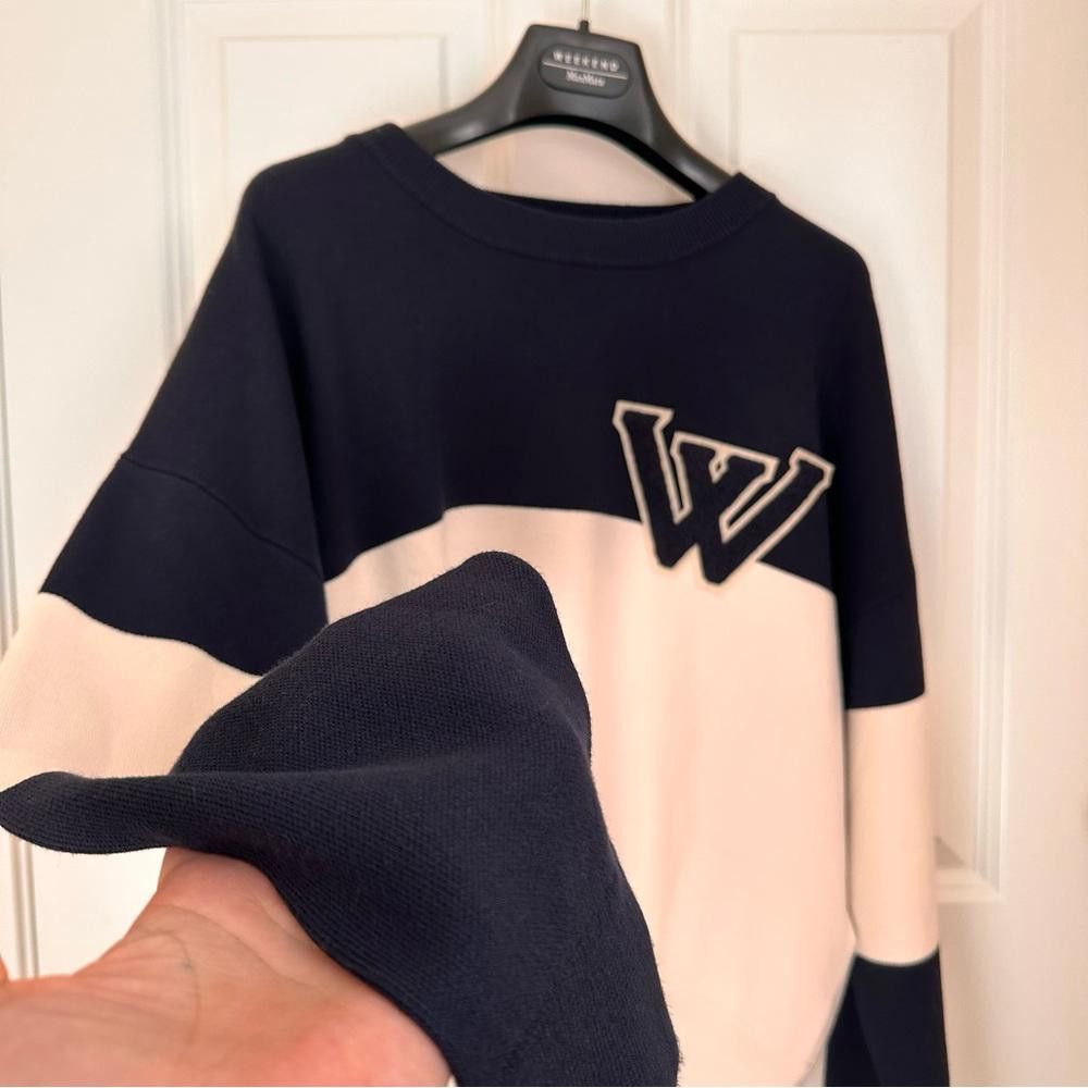 Designer Weekend Max Mara Label-cut Logo Knitted Yarn Sweater Sz:M Size M / US 6-8 / IT 42-44 - 11 Thumbnail