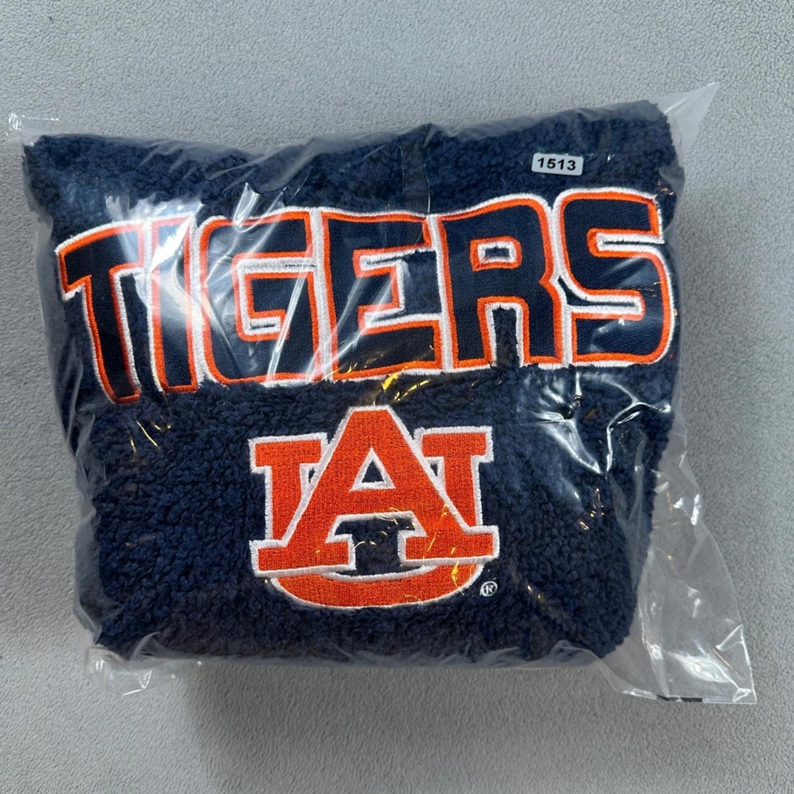 Genuine Leather Auburn Tigers Sherpa Fleece Hoodie Kids XL Orange Gray Logo Size US XL / EU 56 / 4 - 6 Thumbnail