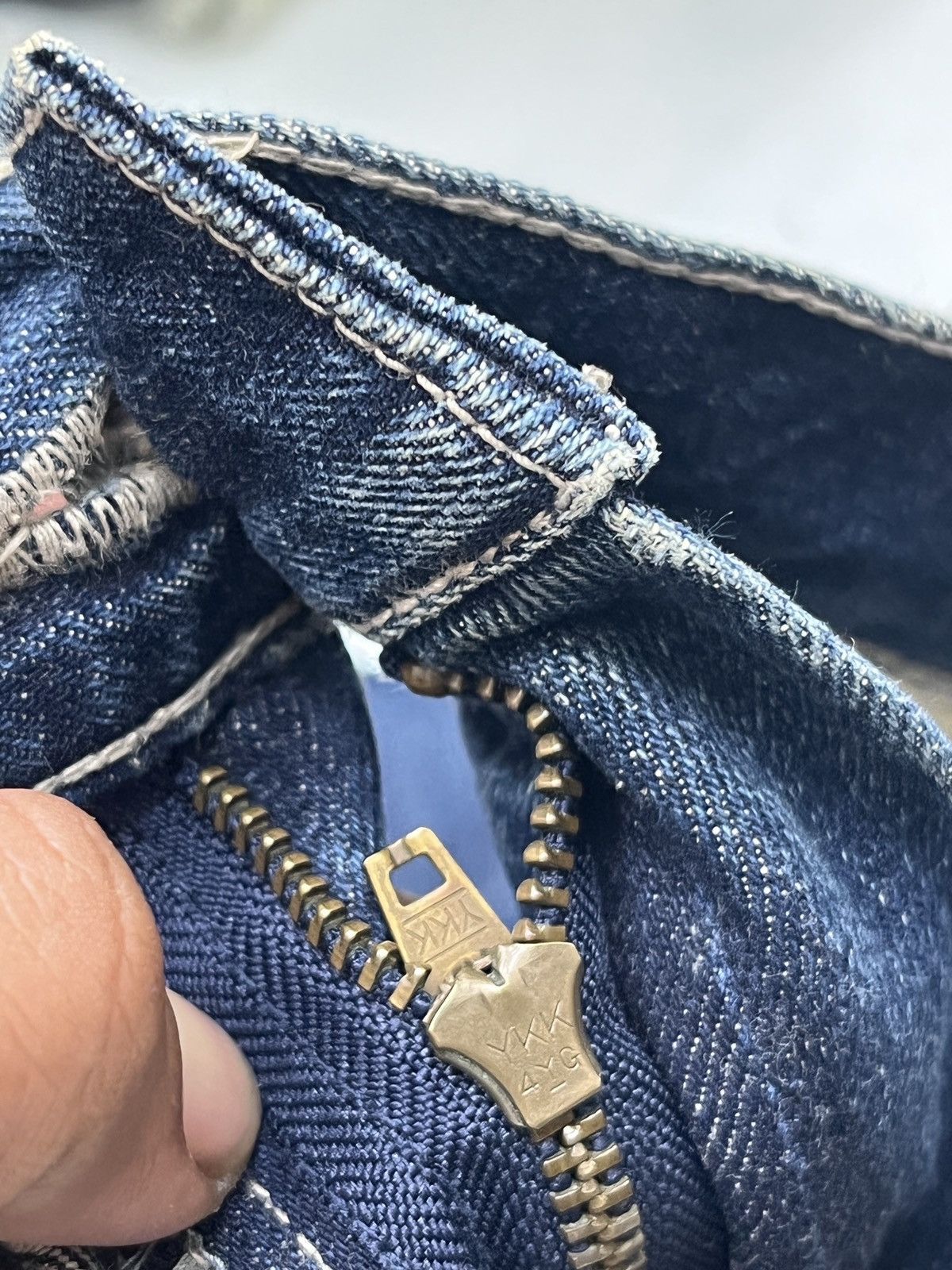 Japanese Brand × Vintage 🔥🔥🔥ARCHIVE QUENCH JAPAN BLUE INDIGO DENIM Size US 32 / EU 48 - 20 Thumbnail