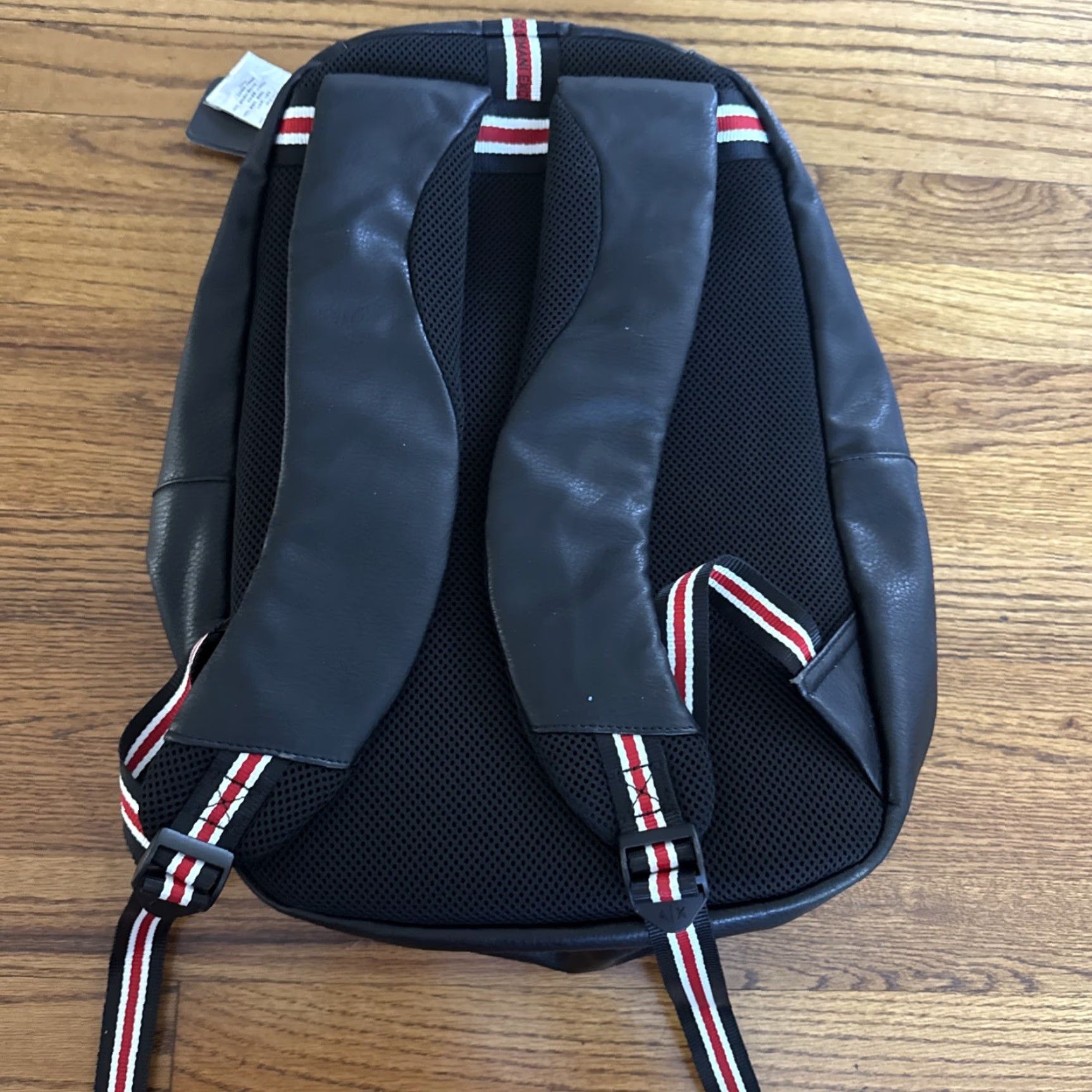 Armani Exchange Armani Exchange Backpack Faux Leather Black Men Brand New Size ONE SIZE - 7 Thumbnail