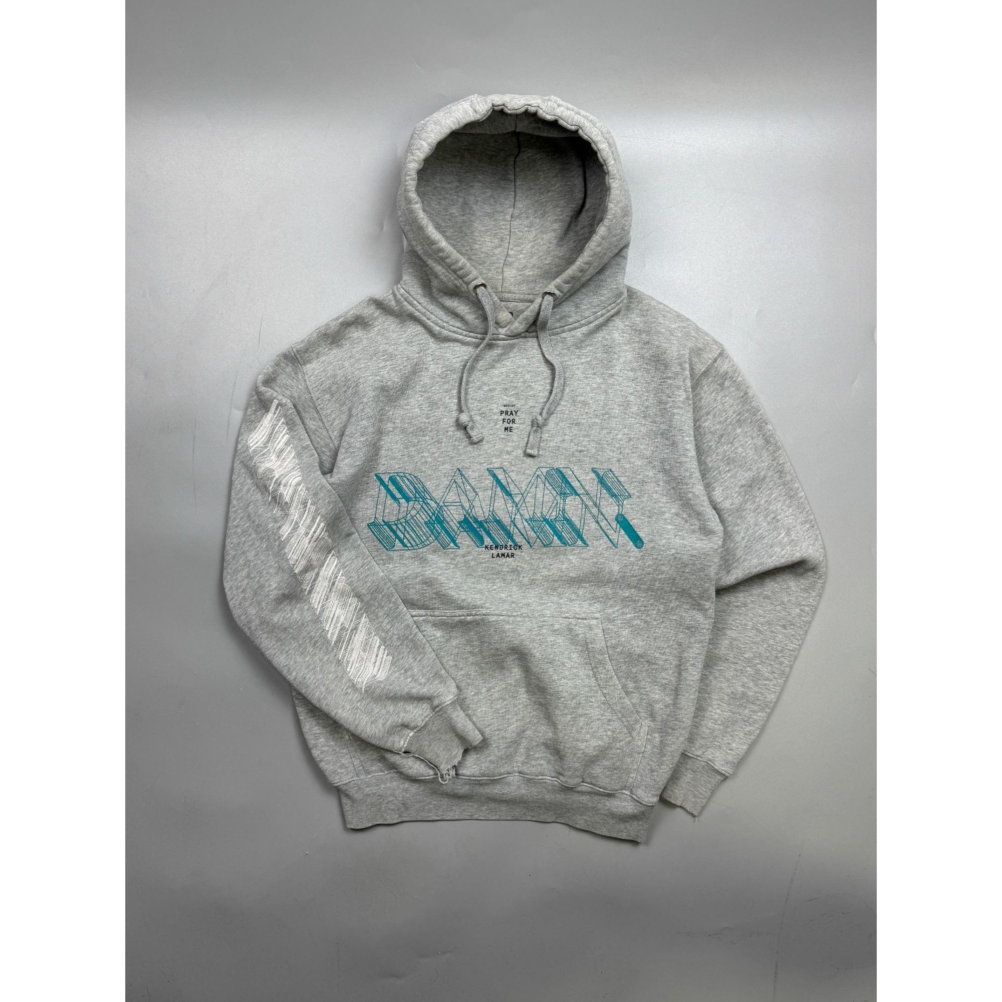 Kendrick Lamar RARE 2017 Kendrick Lamar TDE DAMN Grunge Distressed Hoodie Size US M / EU 48-50 / 2 - 2 Thumbnail