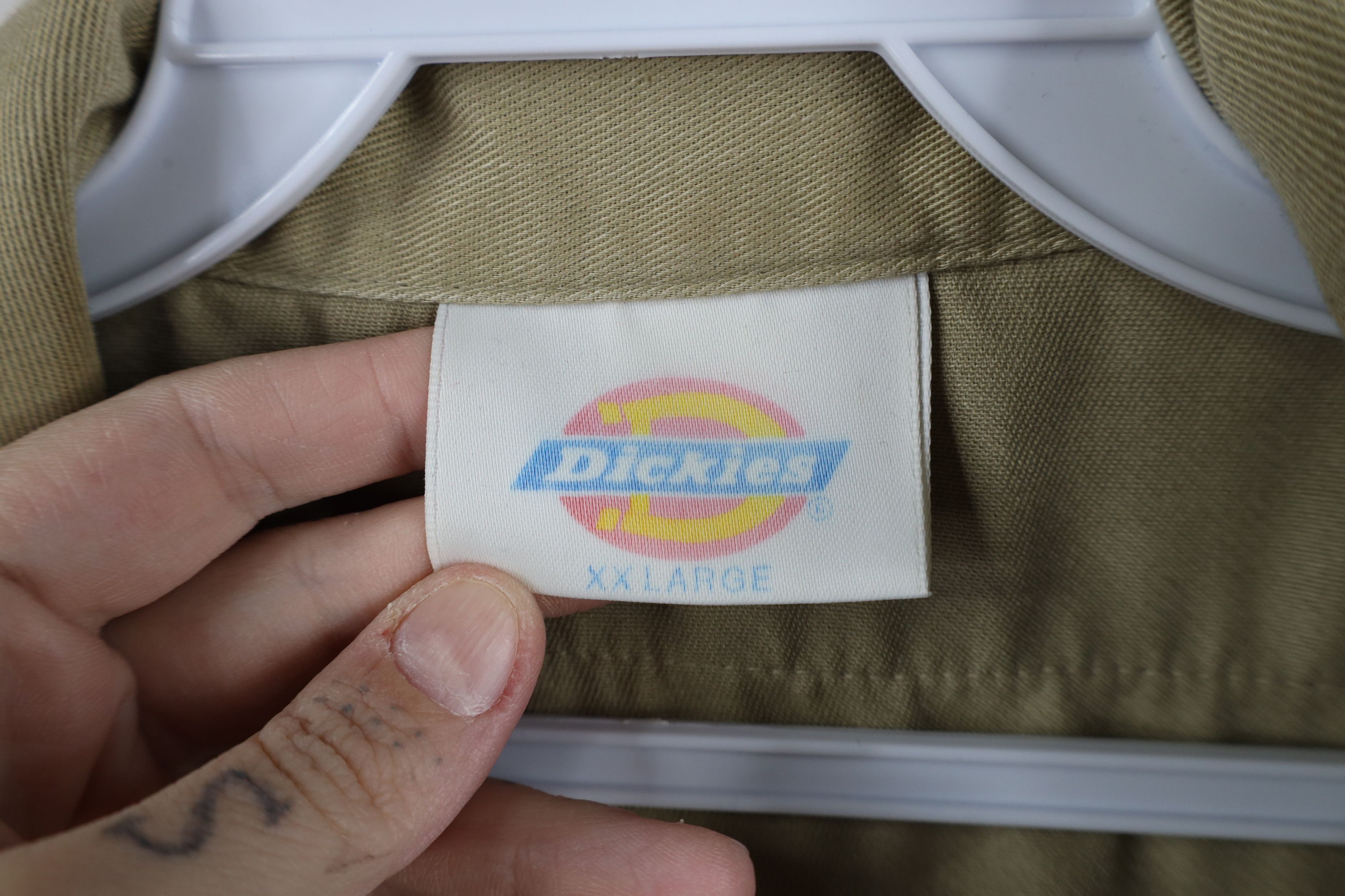 Dickies × Vintage Vintage 90s Dickies Workwear Mechanic Button Shirt USA Size US XXL / EU 58 / 5 - 9 Thumbnail