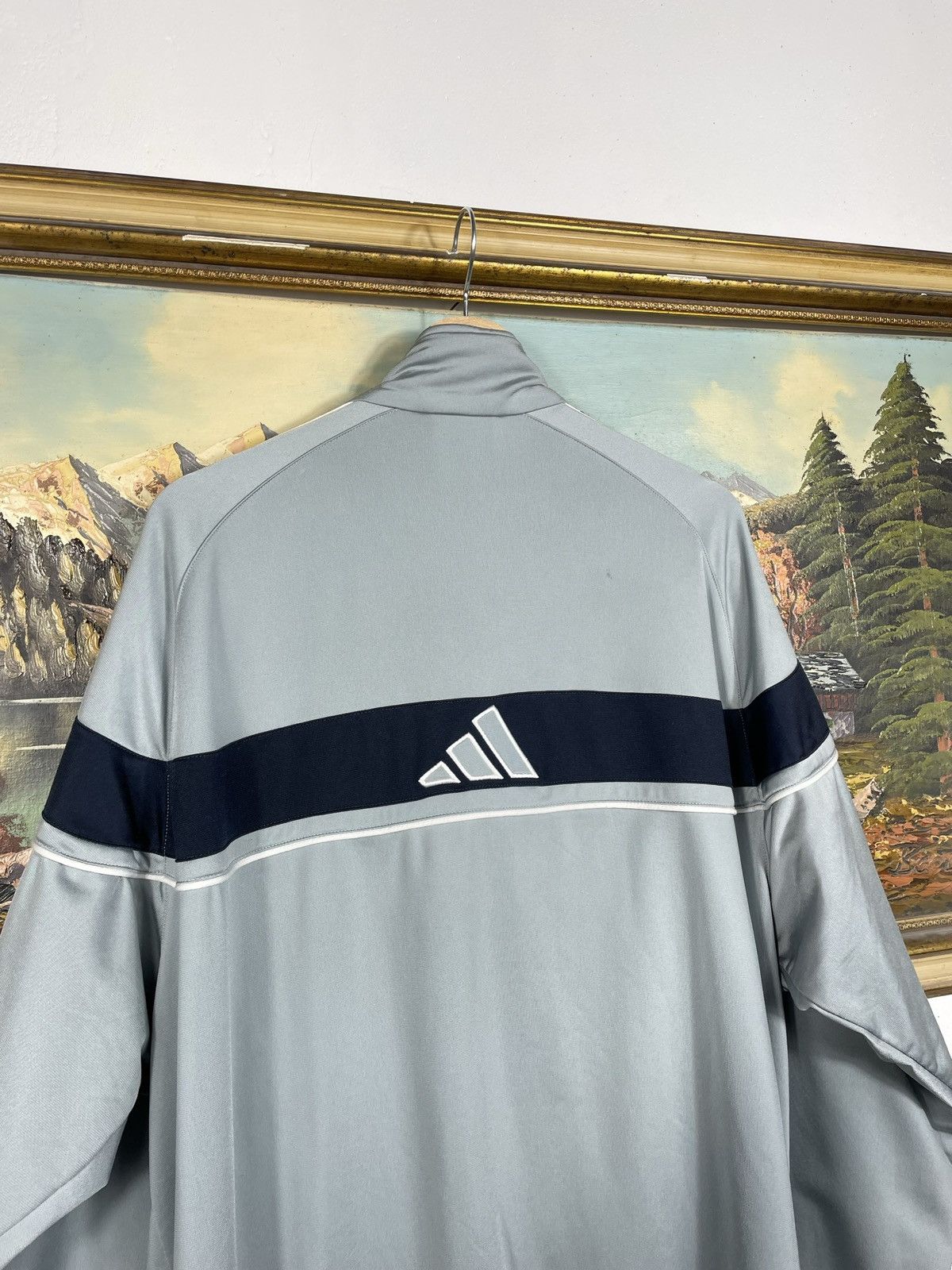 Adidas × Vintage Adidas Retro 00s Loose Boxy Windbreaker Jacket Skate Rap Size US XL / EU 56 / 4 - 10 Thumbnail
