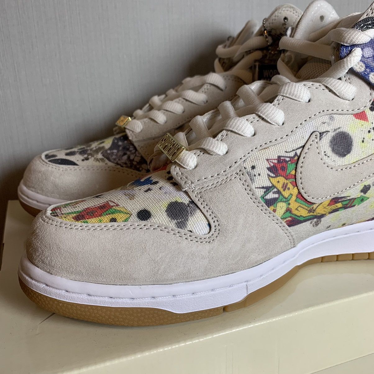 Nike × Supreme Supreme Nike SB Dunk High Rammellzee Size US 11 / EU 44 - 12 Thumbnail