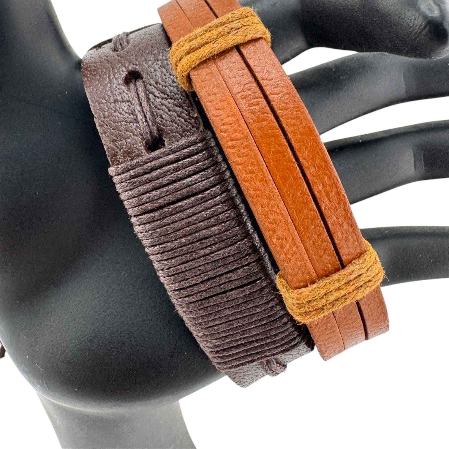 Other Driftwood & Dusk Laid-Back Leather Cuffs for Everyday Rebels Size ONE SIZE - 1 Thumbnail