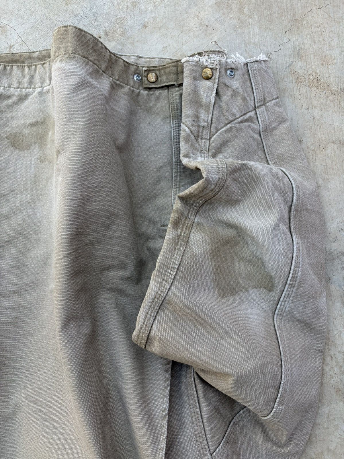 Carhartt Vintage 00s Sunfaded Carhartt Detroit Jacket J97 266 Size US XL / EU 56 / 4 - 11 Thumbnail