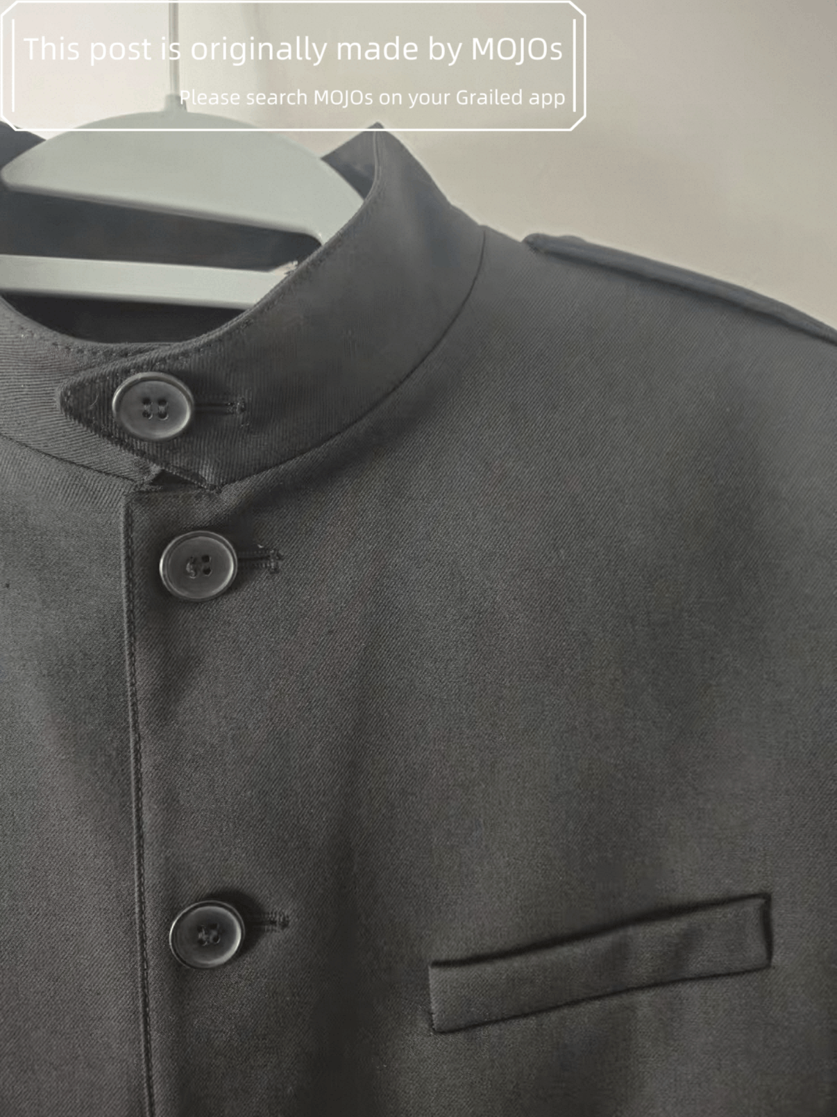 Saint Laurent Paris Sz 48 Saint Laurent Paris Mid Collar Military Jacket mojos06 Size US M / EU 48-50 / 2 - 5 Thumbnail
