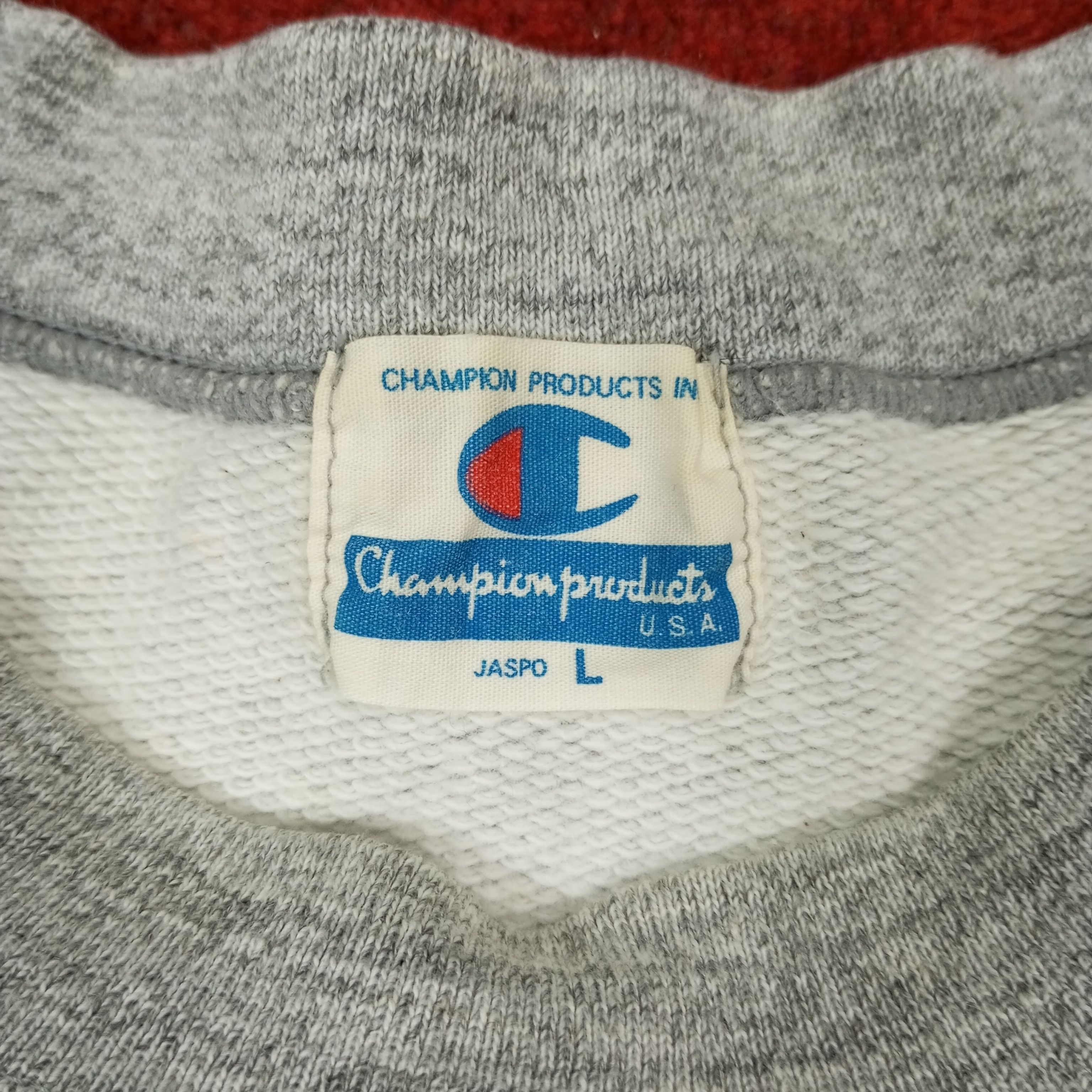 Champion × Vintage Champion Products Center Logo Spellout Design Sweatshirt Size US L / EU 52-54 / 3 - 5 Thumbnail
