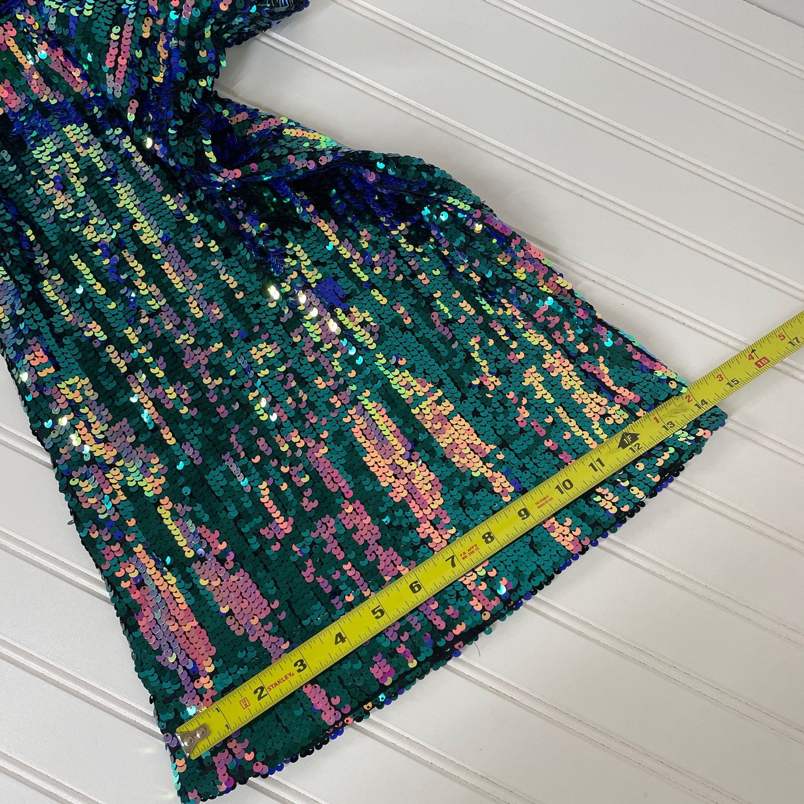 ALIX NYC NWT Alix NYC High Waisted Sequin Kimmel Pants Sz S Size 27" / US 4 / IT 40 - 8 Thumbnail