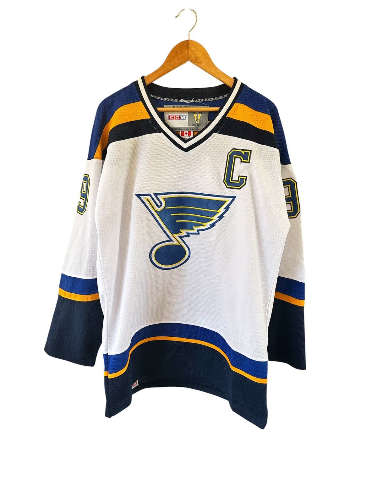 Ccm Vtg 90s player issue st louis hockey name set GRETZKY Size US L / EU 52-54 / 3 - 1 Thumbnail