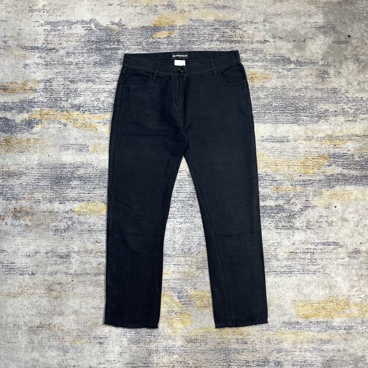 Ann Demeulemeester Ann Demeulemeester cotton and rayon pants Size 30" / US 8 / IT 44 - 1 Thumbnail