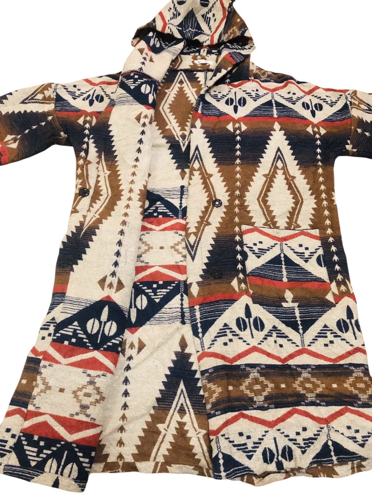 Japanese Brand × Native Radarista native Navajo parkas hoodie Size US L / EU 52-54 / 3 - 4 Thumbnail