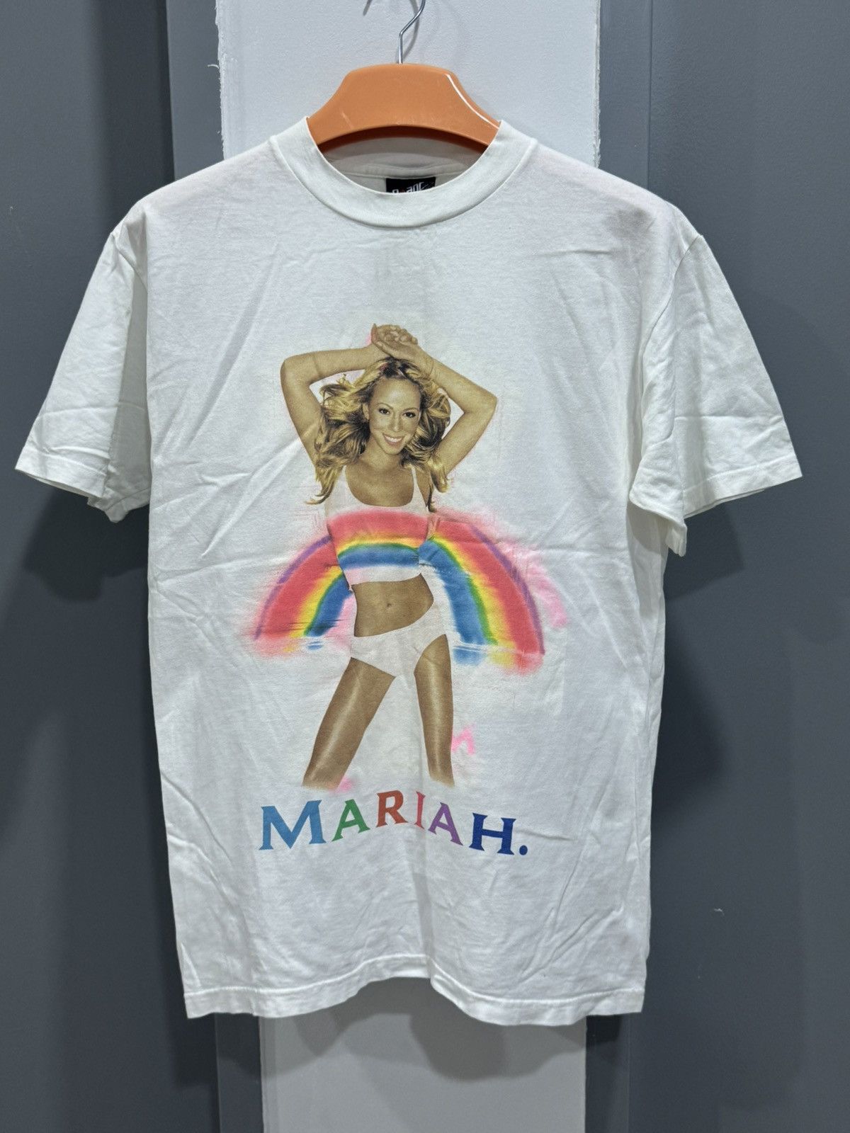 Band Tees MARIAH CAREY - 00’s rainbow world tour tee Size US M / EU 48-50 / 2 - 1 Thumbnail