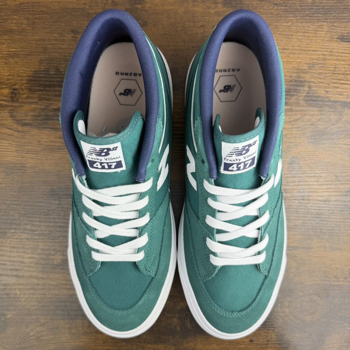 New Balance NEW New Balance Numeric 417 x Franky Villani Green NM417VTL Size US 8 / EU 41 - 5 Thumbnail