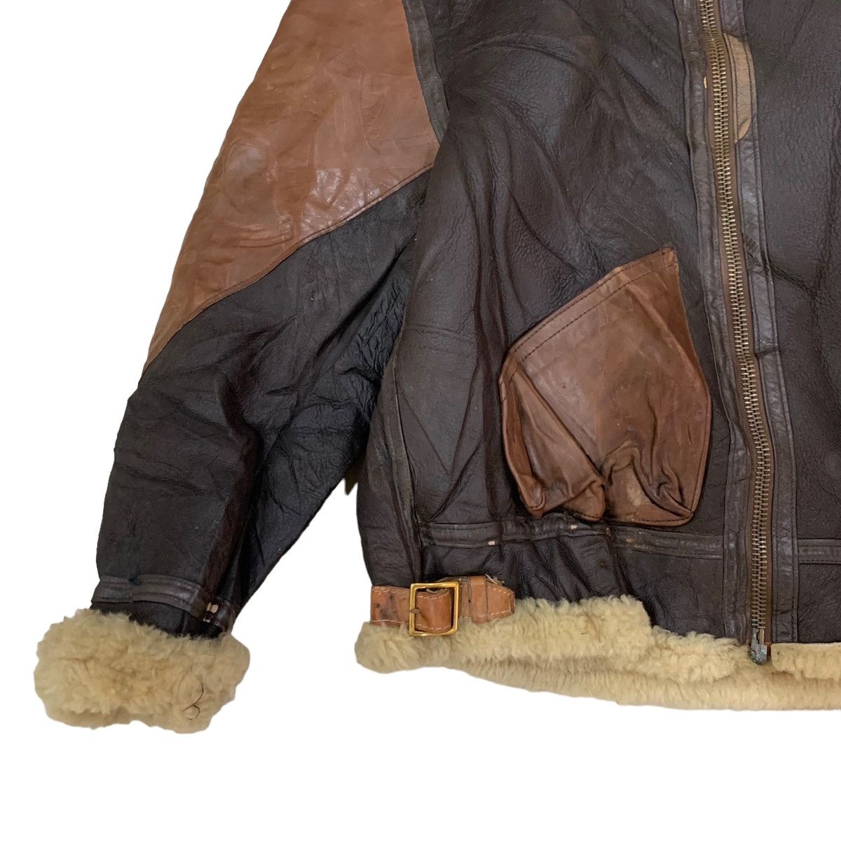 Willis & Geiger 🔥Willis & Geiger Type B3 Shearling Sheepskin Leather Jacket Size US M / EU 48-50 / 2 - 10 Thumbnail