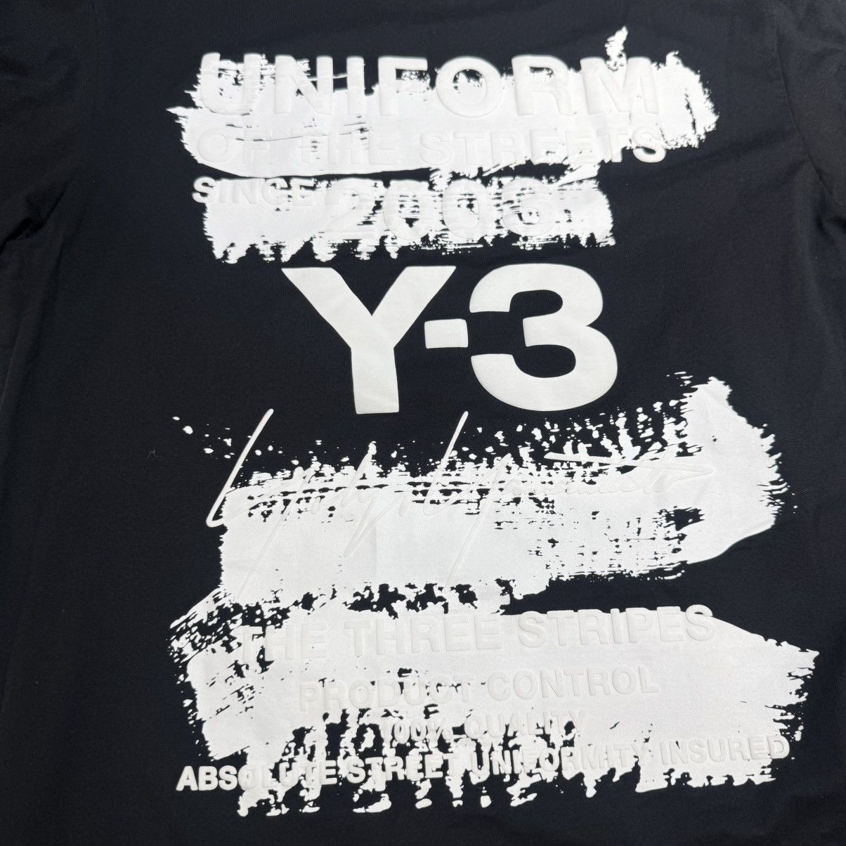 Y-3 Y-3 GRAPHIC SHORT SLEEVE TEE Size US S / EU 44-46 / 1 - 4 Thumbnail
