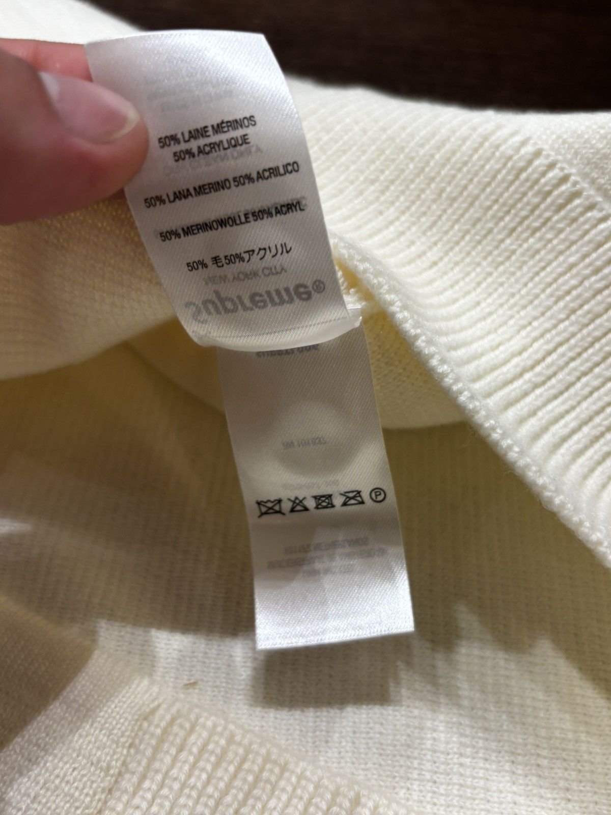 Supreme Supreme Knit Button Up Size US XL / EU 56 / 4 - 6 Thumbnail