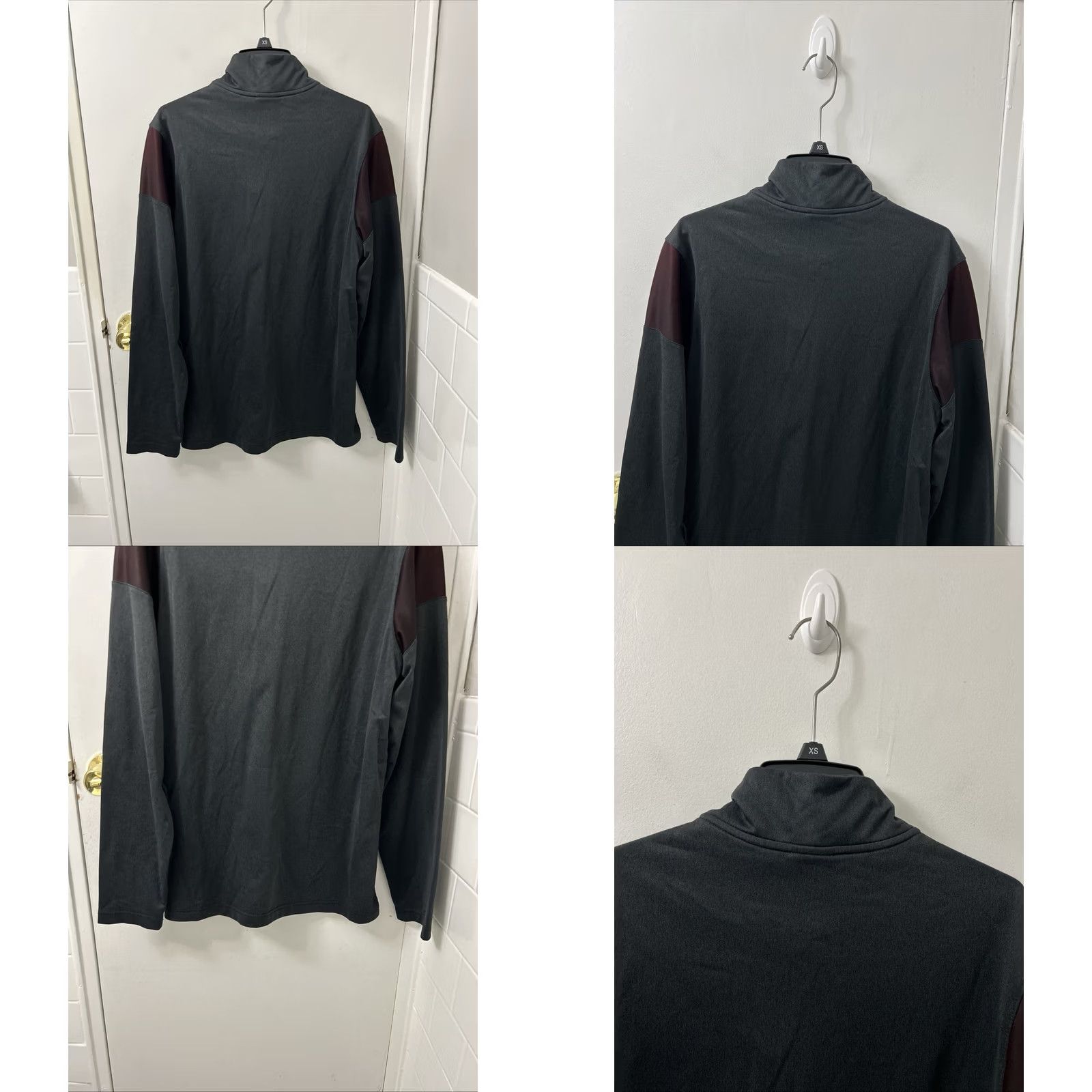 Nike Nike Dri-Fit Quarter-Zip Mens Pullover Sweatshirt Zip Mock Neck Gray XS S M L XL 746960-013 Size US S / EU 44-46 / 1 - 8 Thumbnail