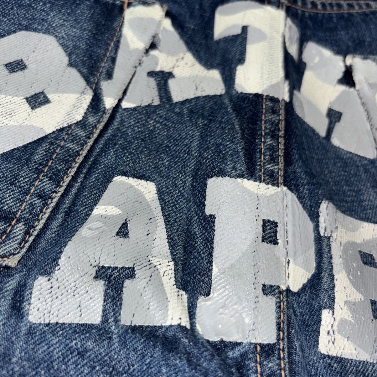 Bape Bape Denim Shorts Size US 32 / EU 48 - 19 Thumbnail