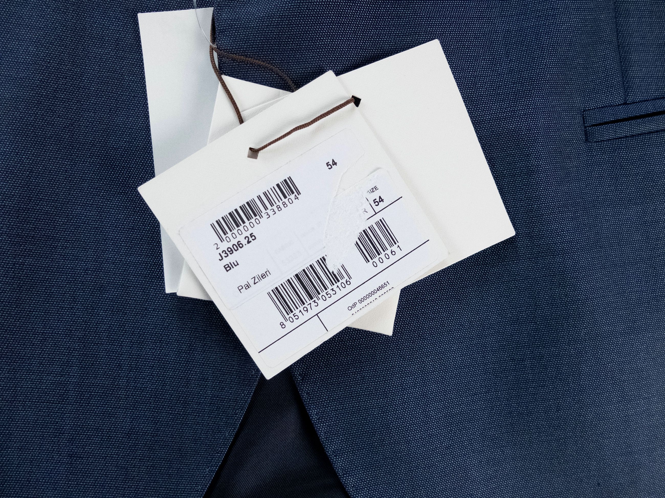 Pal Zileri PAL ZILERI Cerimonia blue special occasions 3 piece suit Size 44R - 19 Thumbnail