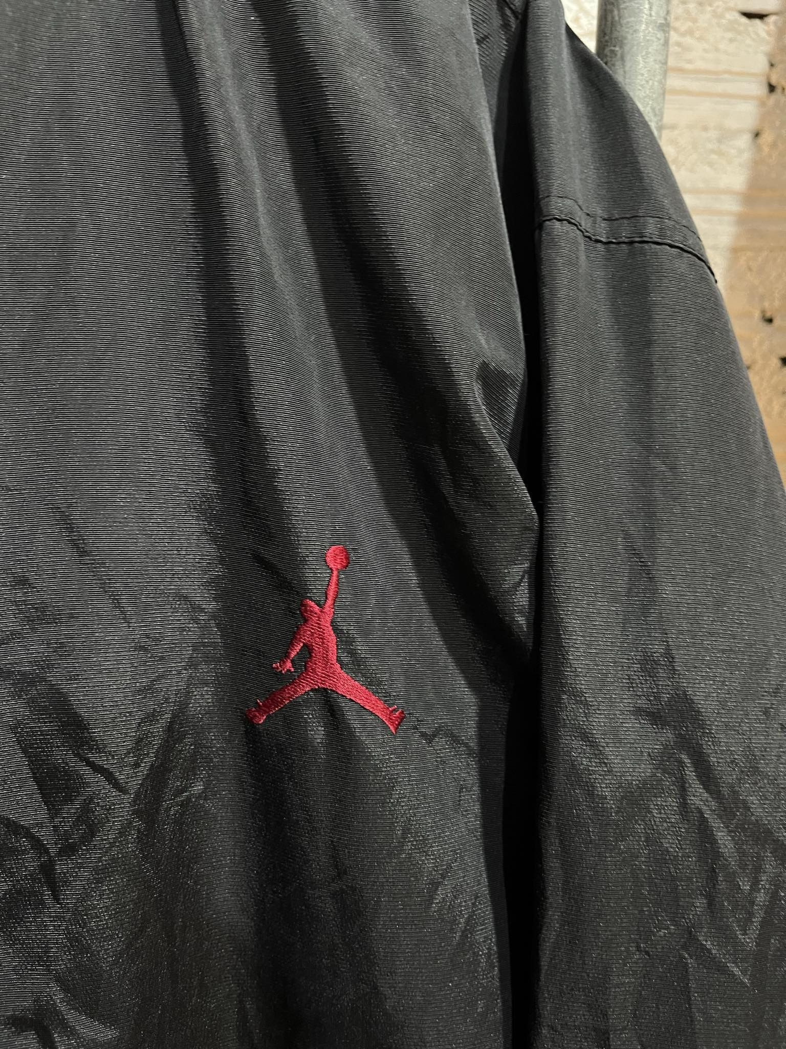 Nike × Vintage Nike Air Jordan Flight Jumpman Jacket 90s Size US XL / EU 56 / 4 - 4 Thumbnail