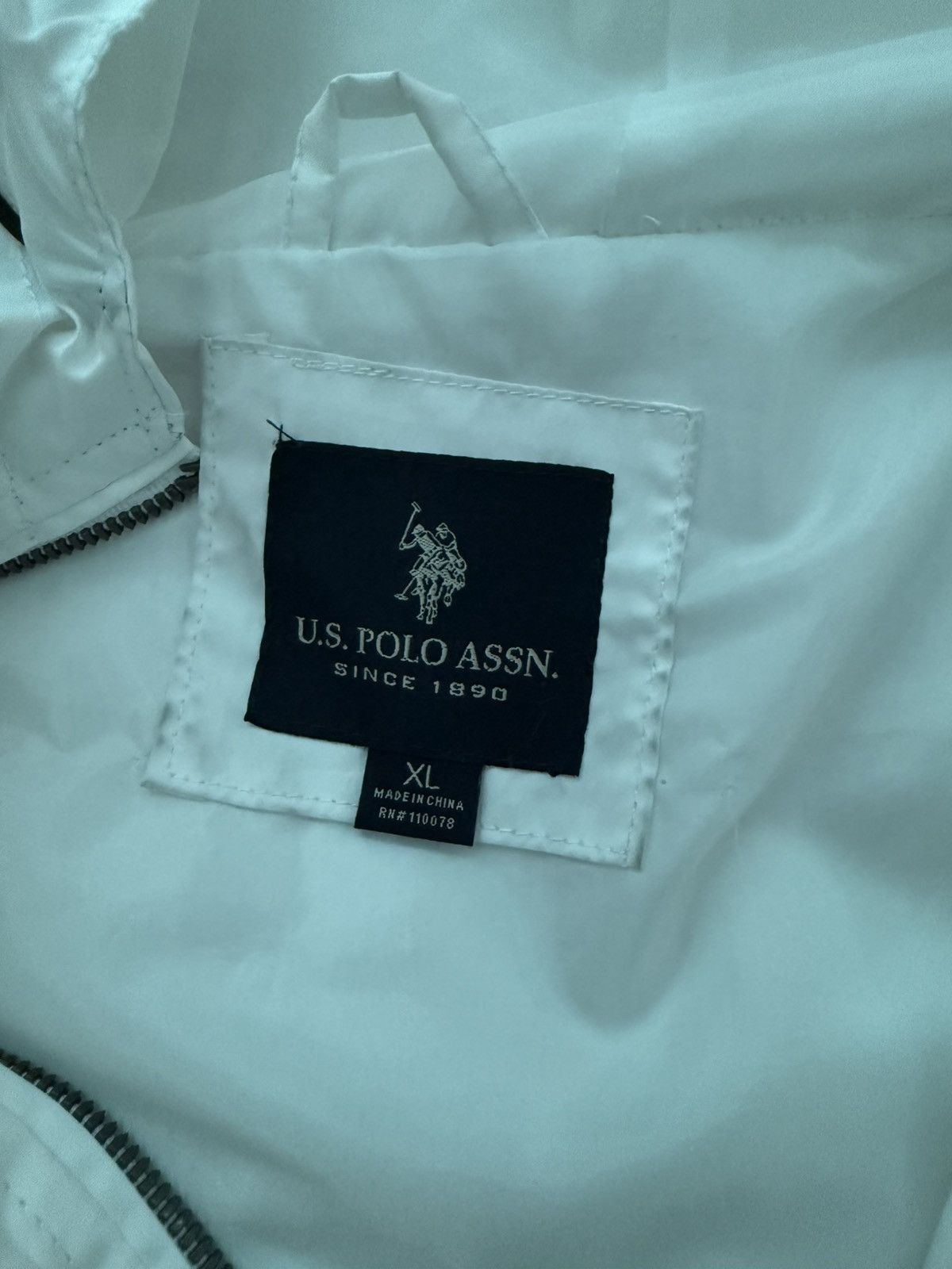 U.S. Polo Assn. STAINED U.S. POLO ASSN. LIGHT RAIN JACKET Size US XL / EU 56 / 4 - 3 Thumbnail