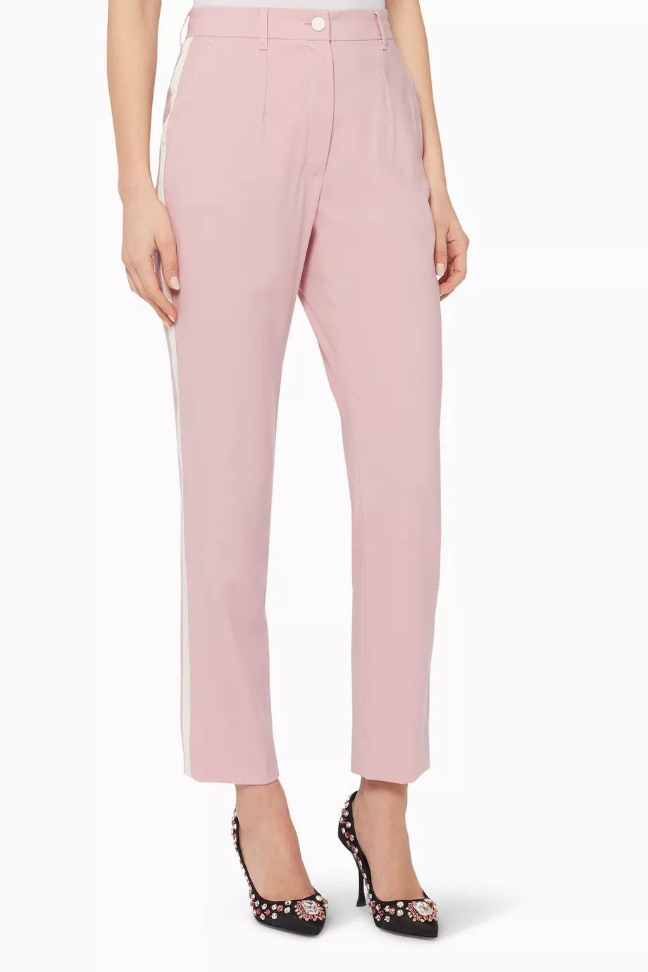 Dolce & Gabbana o1y0925 Casual Pant in Pink Size 28" / US 6 / IT 42 - 1 Thumbnail