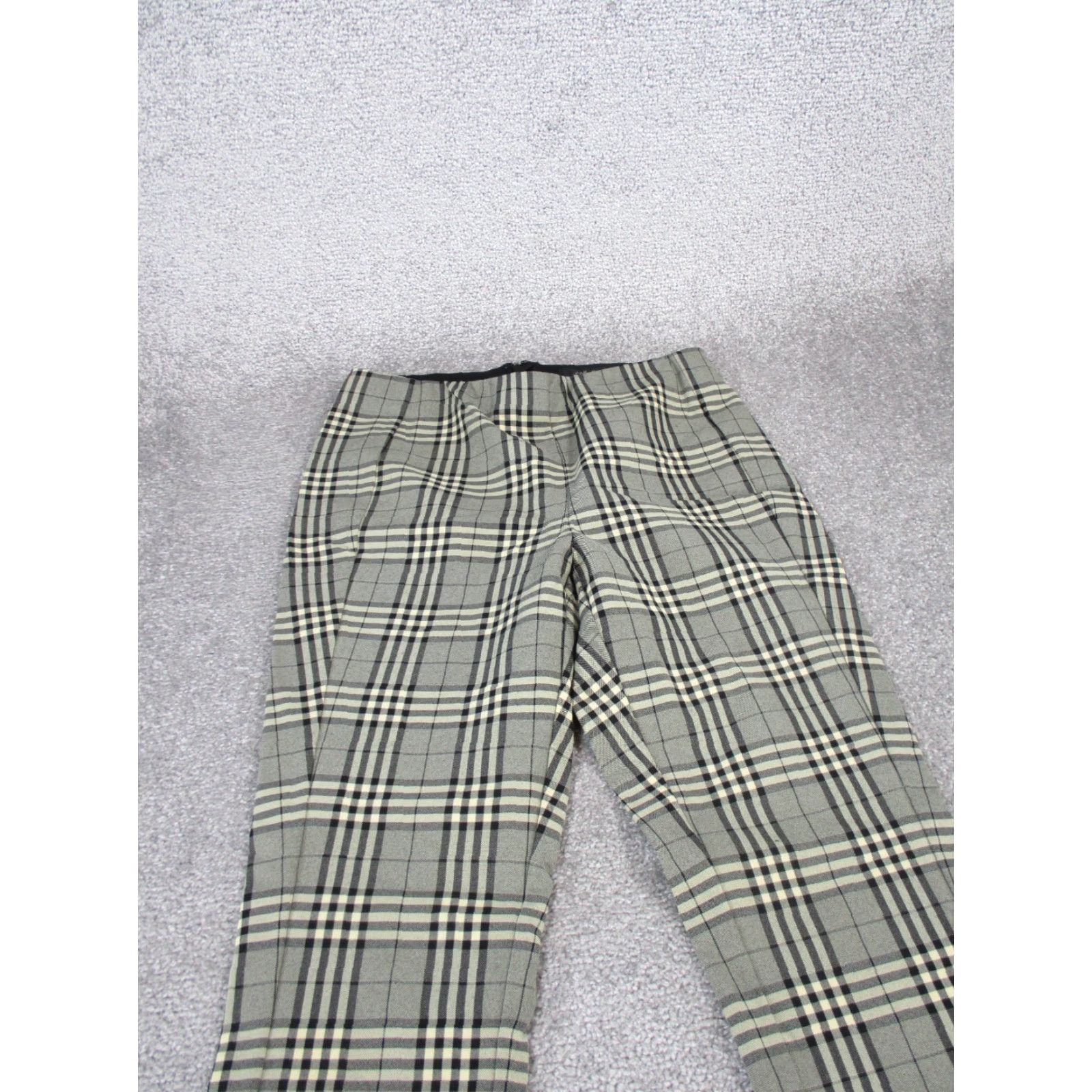 Rag & Bone VINTAGE Rag & Bone Pants Womens Size 4 Gray Black Plaid Slim Fit Dress Pants Skinny Slacks Women's Size 27" / US 4 / IT 40 - 2 Thumbnail