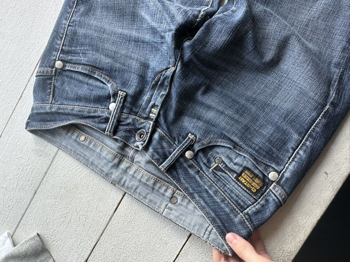 G-Star VNTG🚨G STAR RAW Jeans Low Rise Washed Distressed Denim y2k Size 30" / US 8 / IT 44 - 2 Thumbnail