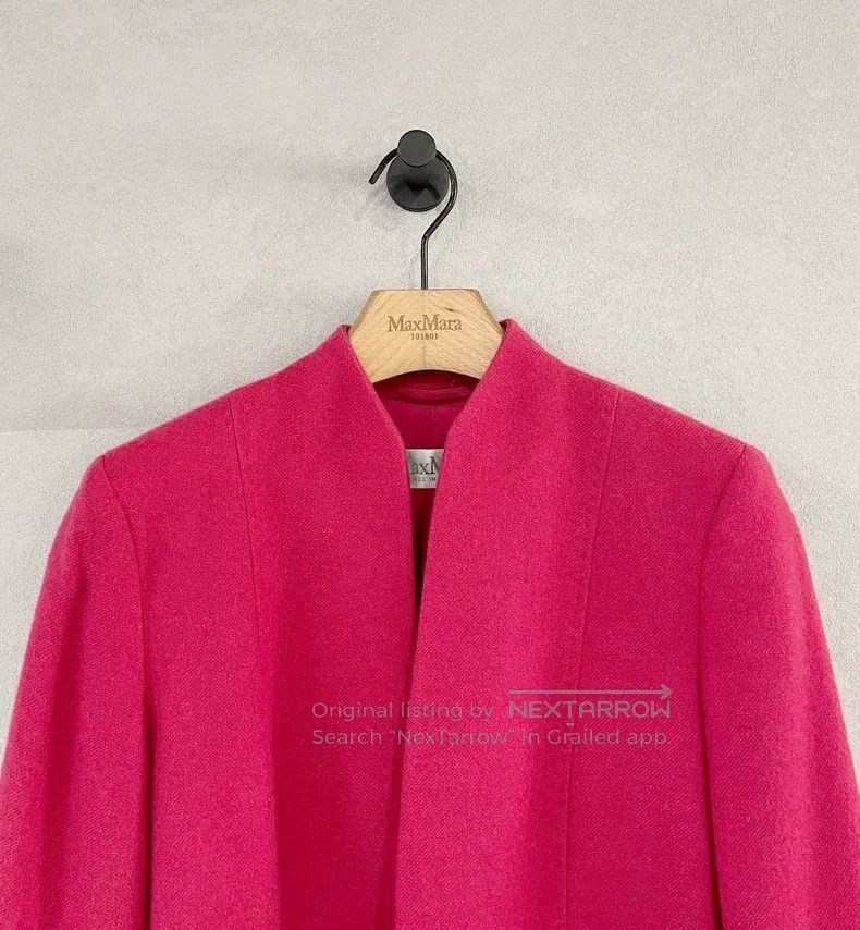 Max Mara Max Mara Red Jacket Size S / US 4 / IT 40 - 4 Thumbnail