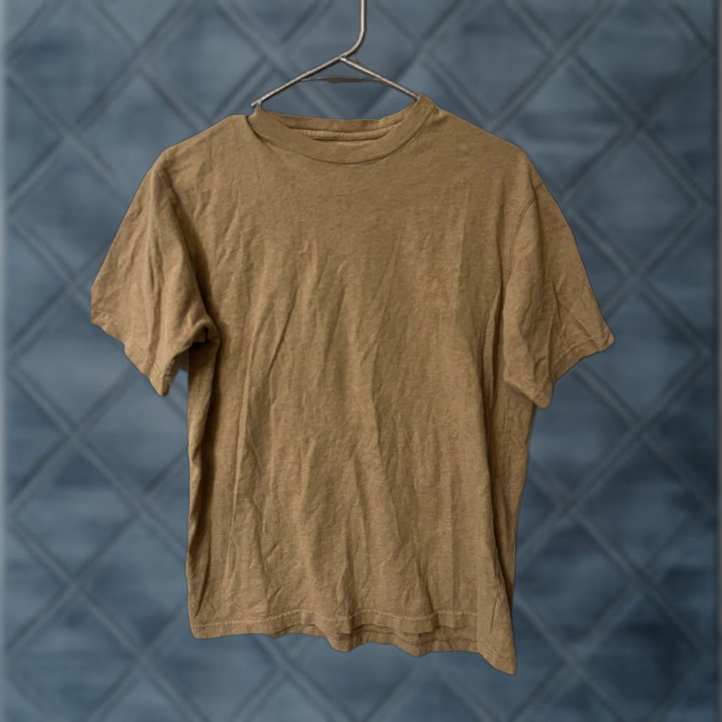 Gap VINTAGE Gap USA T-Shirt Brown Cotton Small Short Sleeve Crew Neck Men S 90s Vintage USA Size US S / EU 44-46 / 1 - 1 Thumbnail