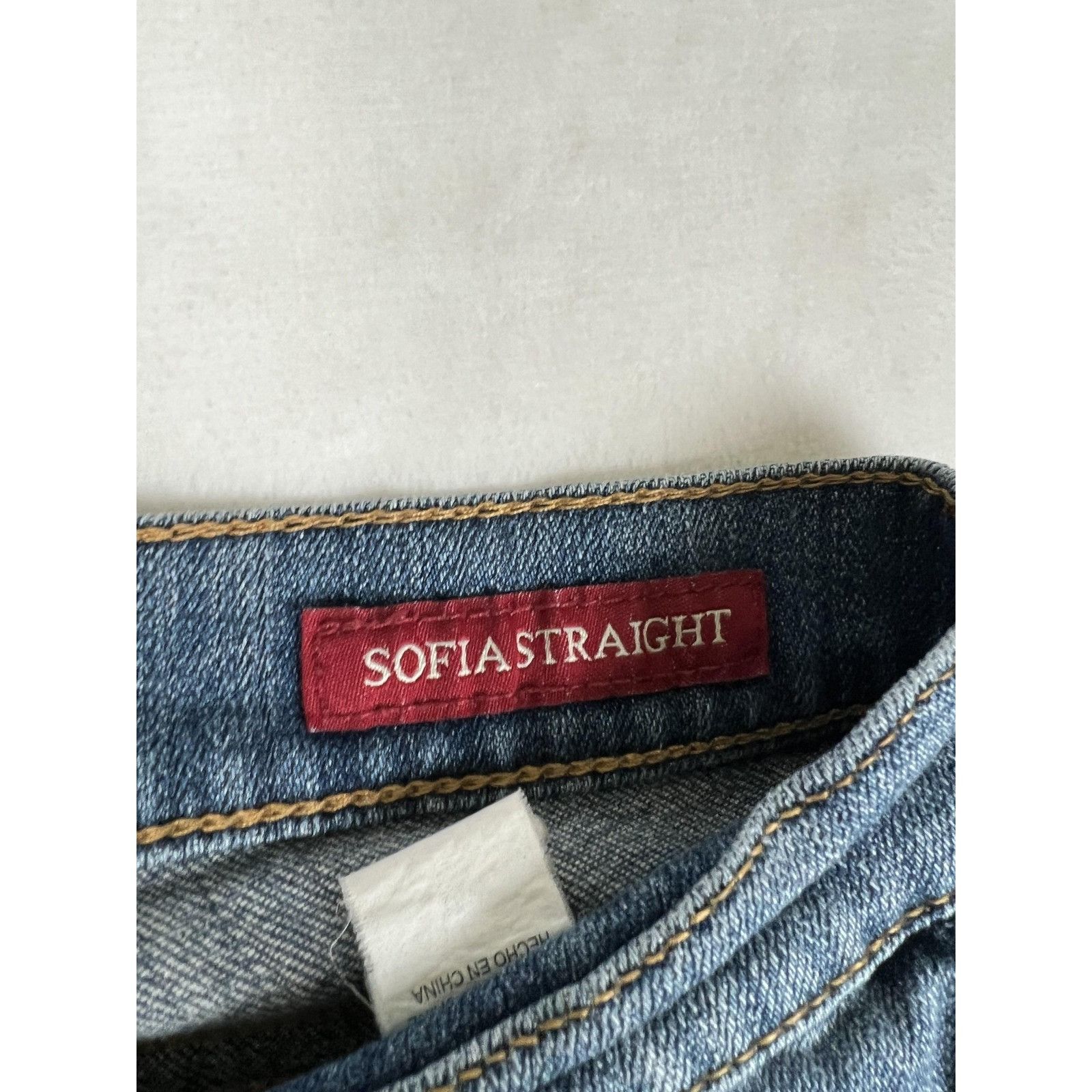 Lucky Brand Lucky Brand Jeans Womens 8 29 Blue Sofia Straight Denim Medi Size 29" - 3 Thumbnail