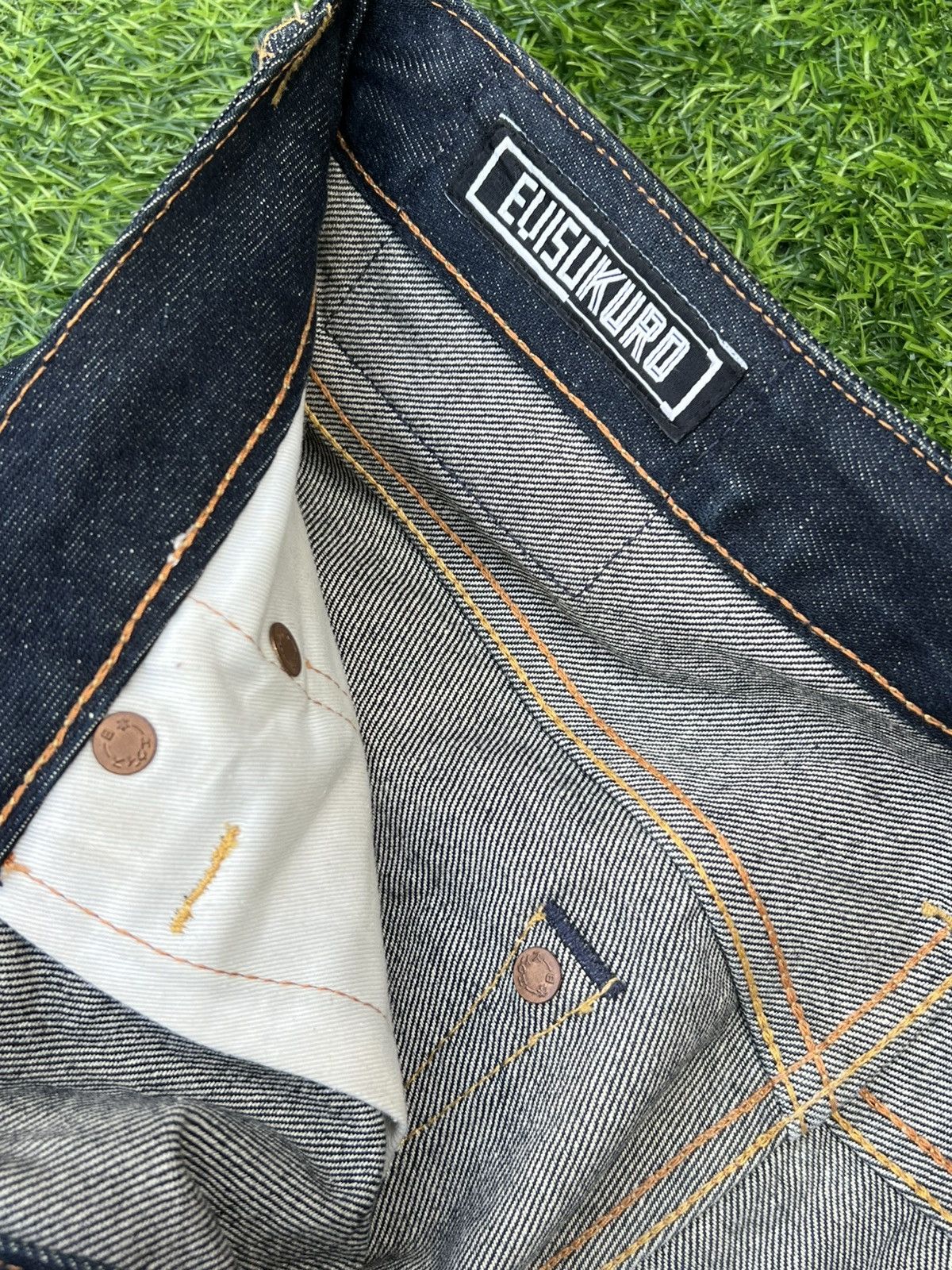 Evisu Rare Vintage 2017 Evisu #17076A Selvedge Denim Jeans Size US 34 / EU 50 - 7 Thumbnail