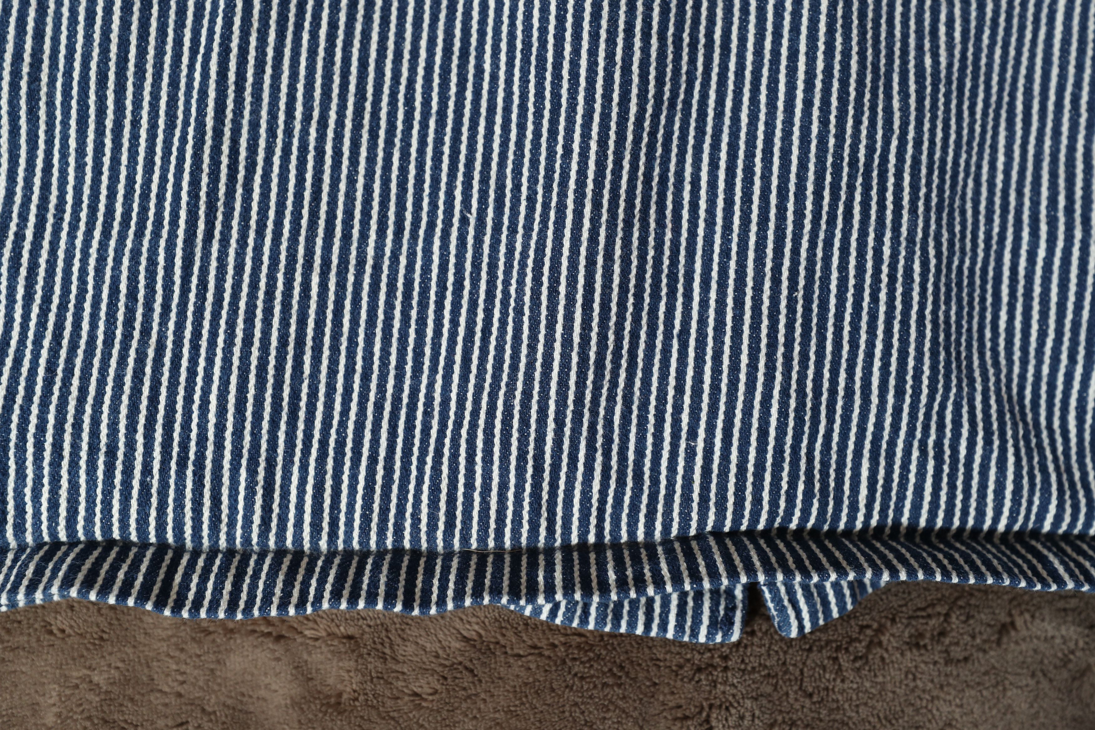 Brixton Brixton Striped Long Sleeve Overshirt (L) Size US L / EU 52-54 / 3 - 15 Thumbnail