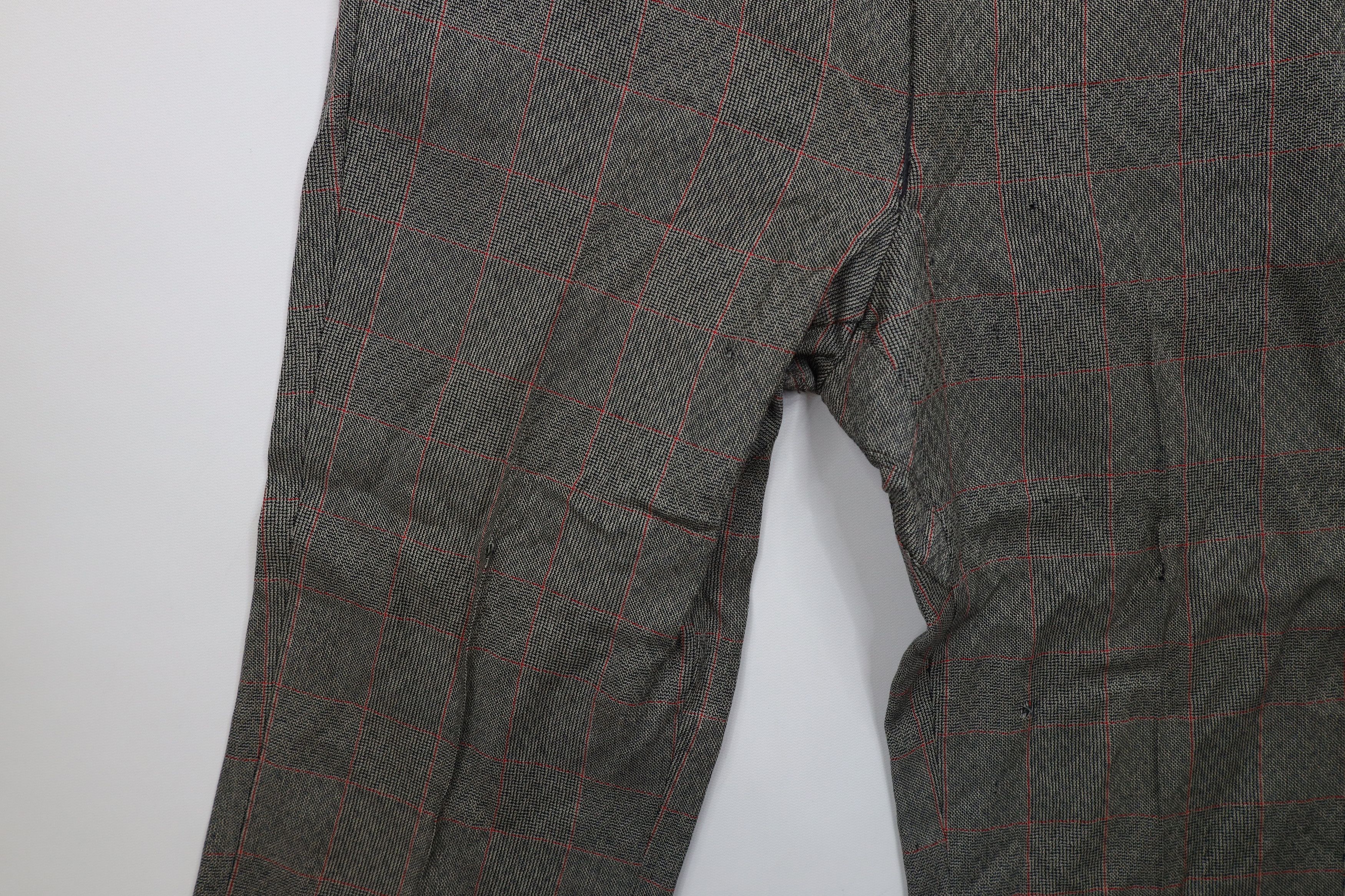 Vintage Vintage 50s 60s Streetwear Houndstooth Plaid Chino Pants US Size US 32 / EU 48 - 6 Thumbnail
