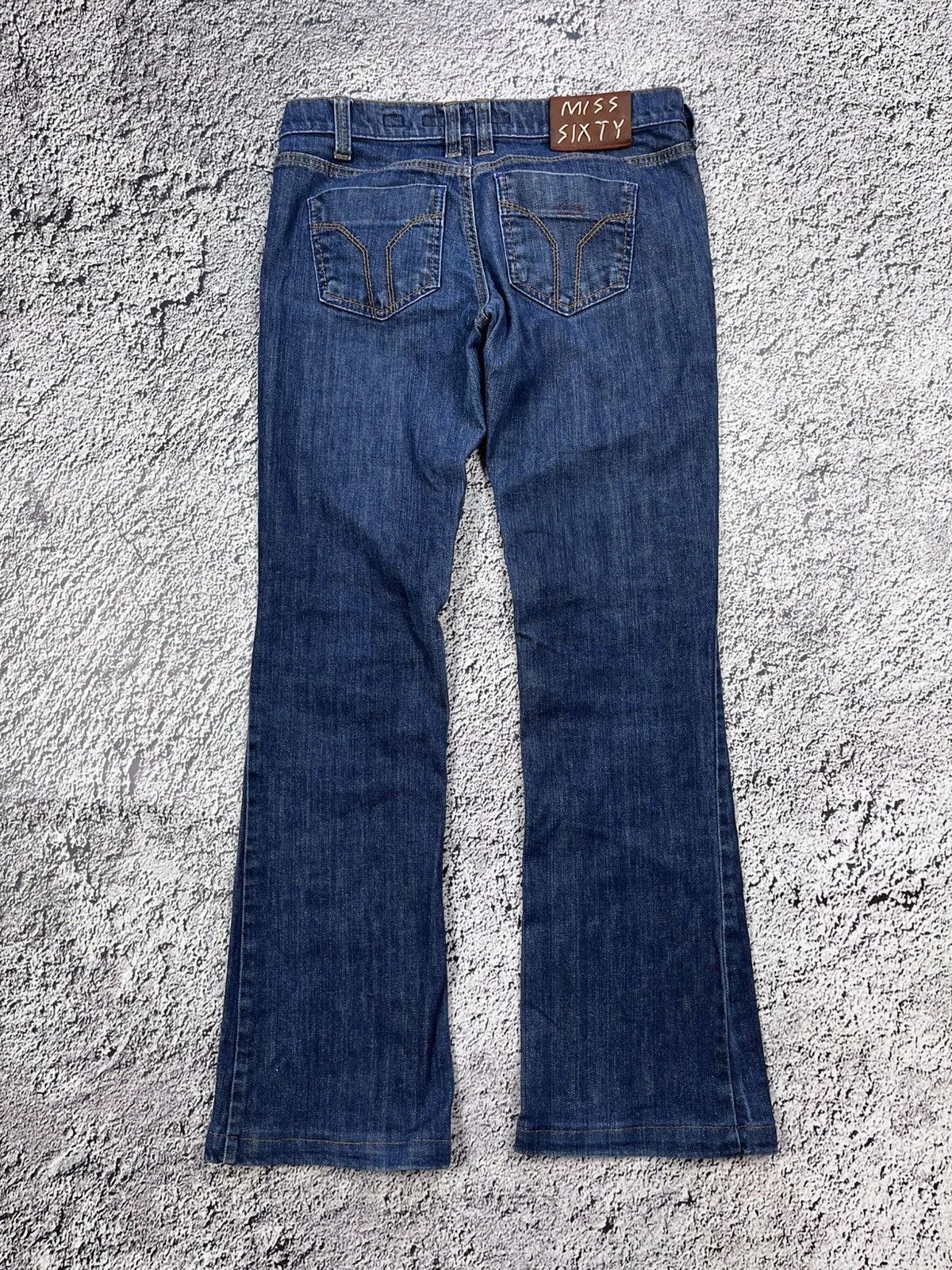 Vintage Y2K Miss Sixty bootcut low rise jeans 00s size 30