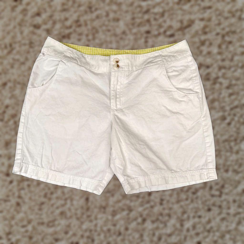 Vintage VINTAGE Columbia Chino Shorts Women 10 White Omni-Shade UV PFG Fishing 32x7 Regular Fit Size 32" / US 10 / IT 46 - 1 Thumbnail