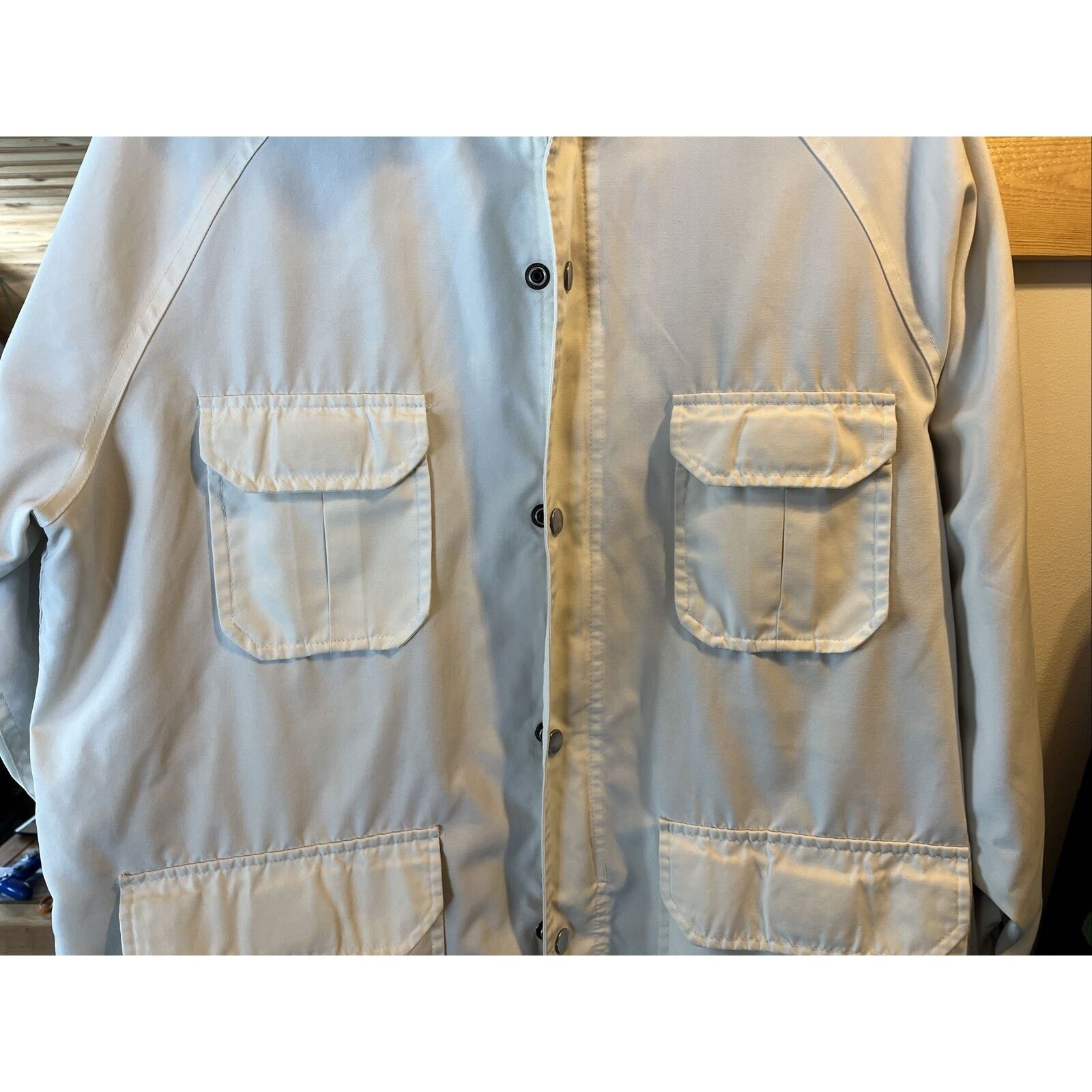 Field & Stream Field & Stream Vintage Women's L Beige LS Zip Quilted Jacket Size L / US 10 / IT 46 - 9 Thumbnail