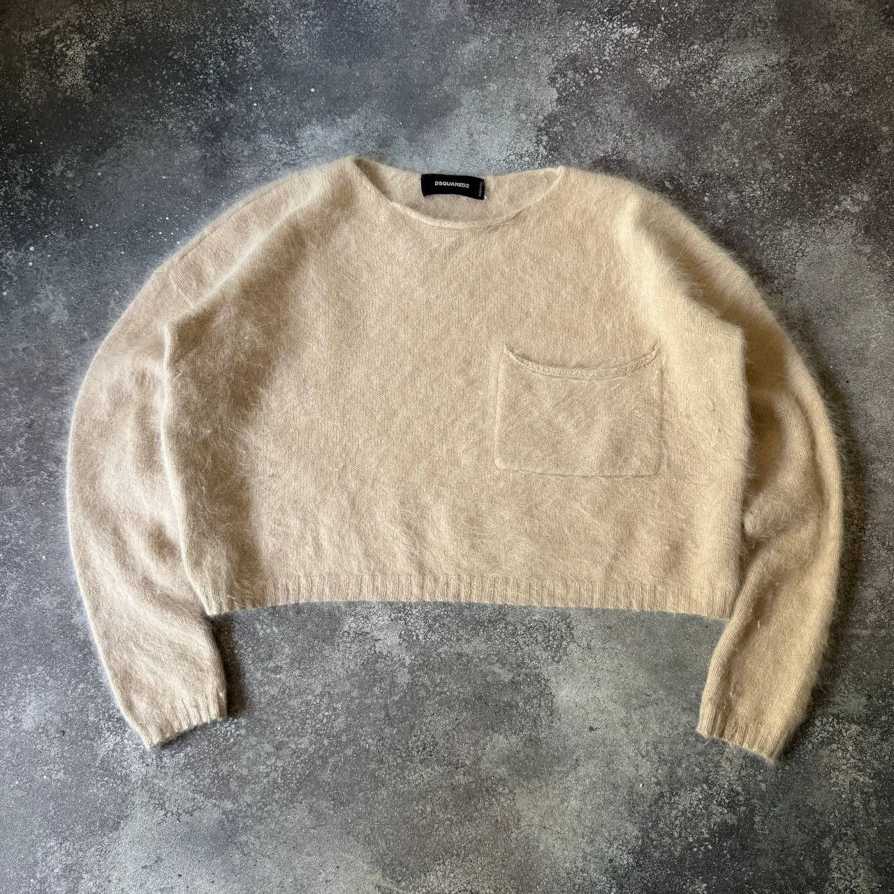 Dsquared2 DSQUARED2 Mohair Fuzzy Sweater Size S / US 4 / IT 40 - 1 Thumbnail