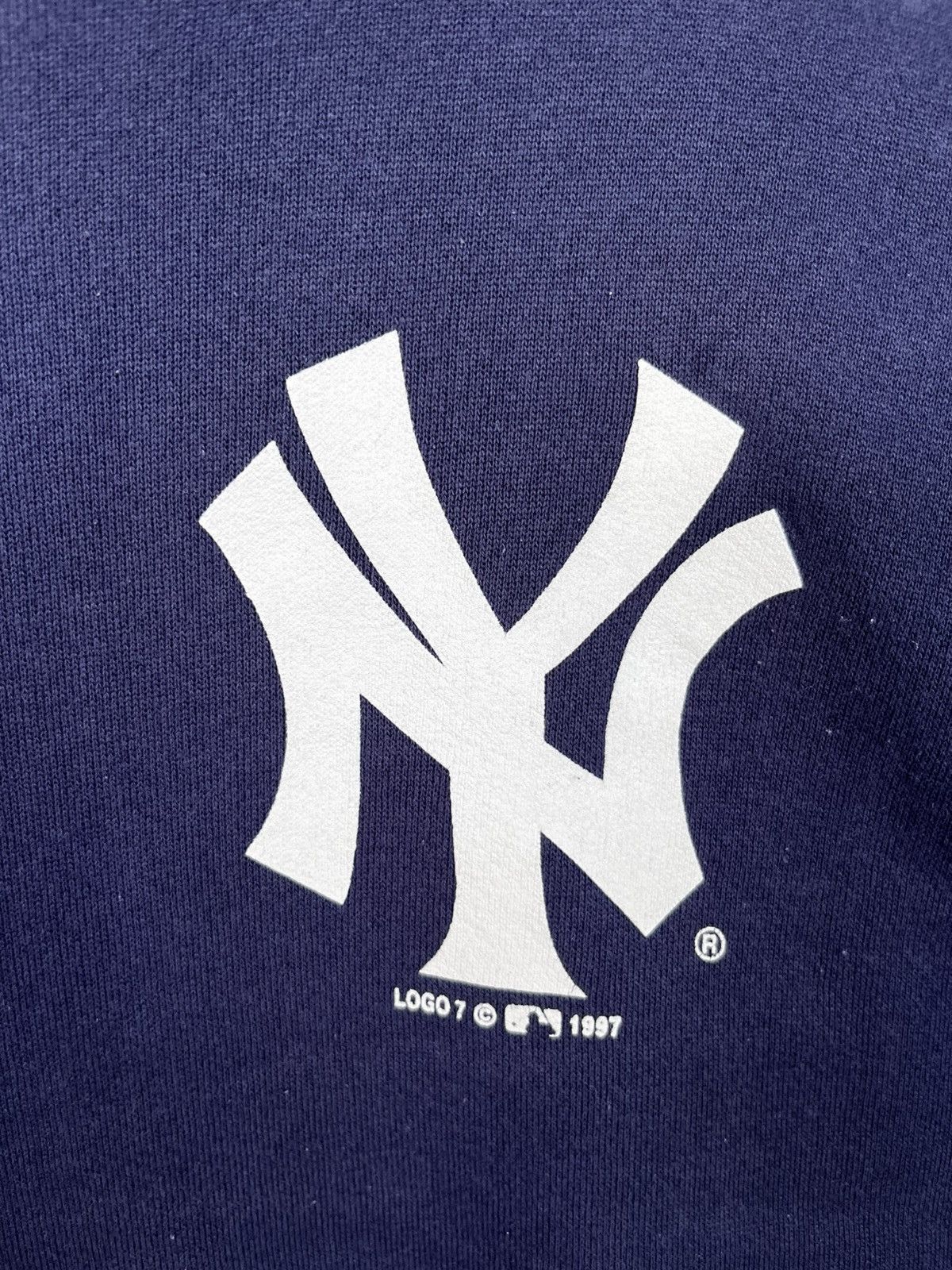 Tultex Vintage 1997 New York Yankees Sweatshirt Size US L / EU 52-54 / 3 - 3 Thumbnail