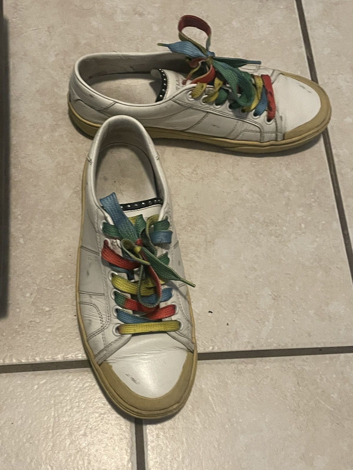 Saint Laurent Paris Saint laurent paris ss16 surf sound low sl/37 runway sneaker Size US 6.5 / EU 39-40 - 5 Thumbnail