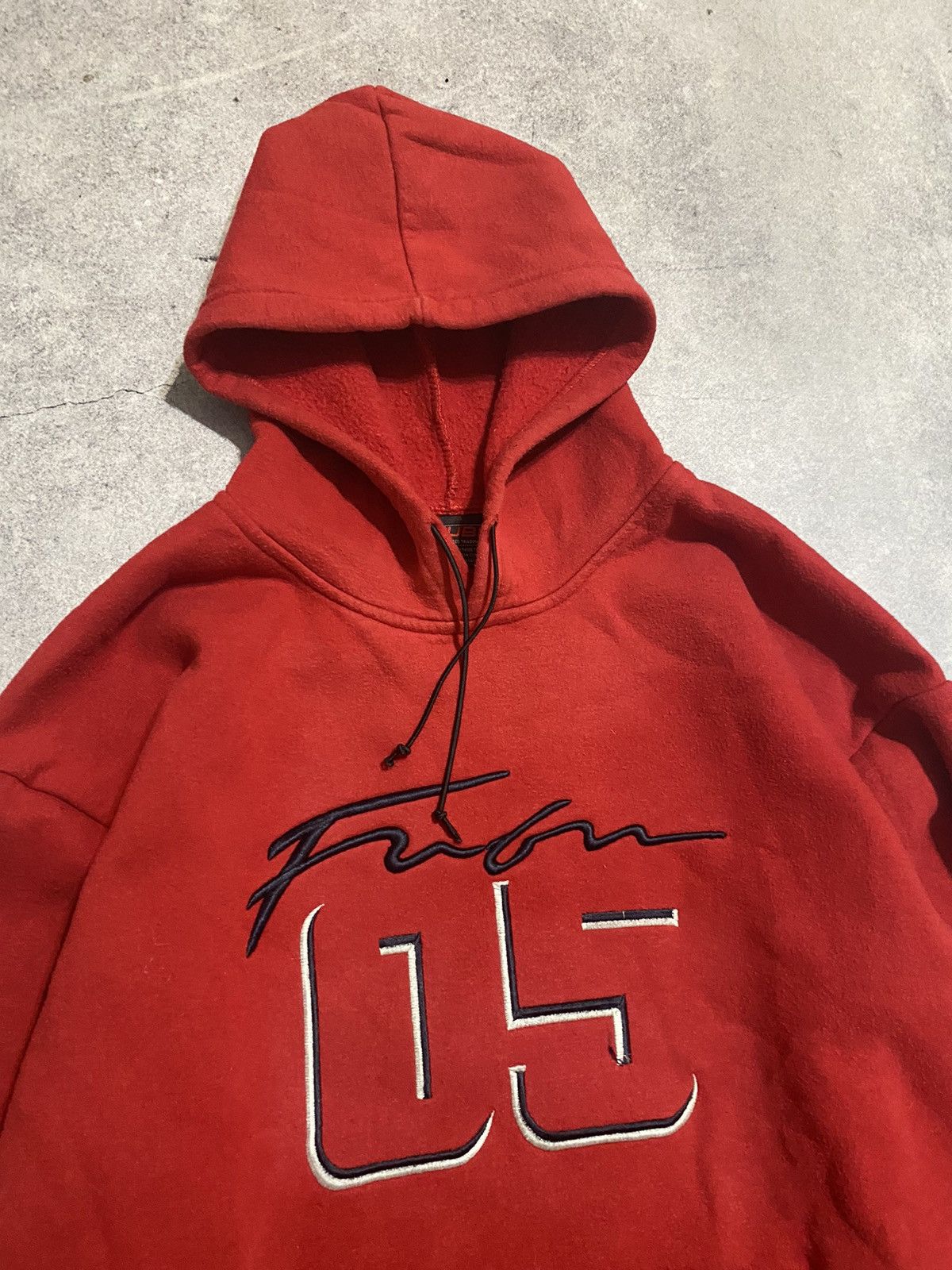 Fubu × Vintage Vintage Fubu Red Hoodie Women’s M Size M / US 6-8 / IT 42-44 - 2 Thumbnail