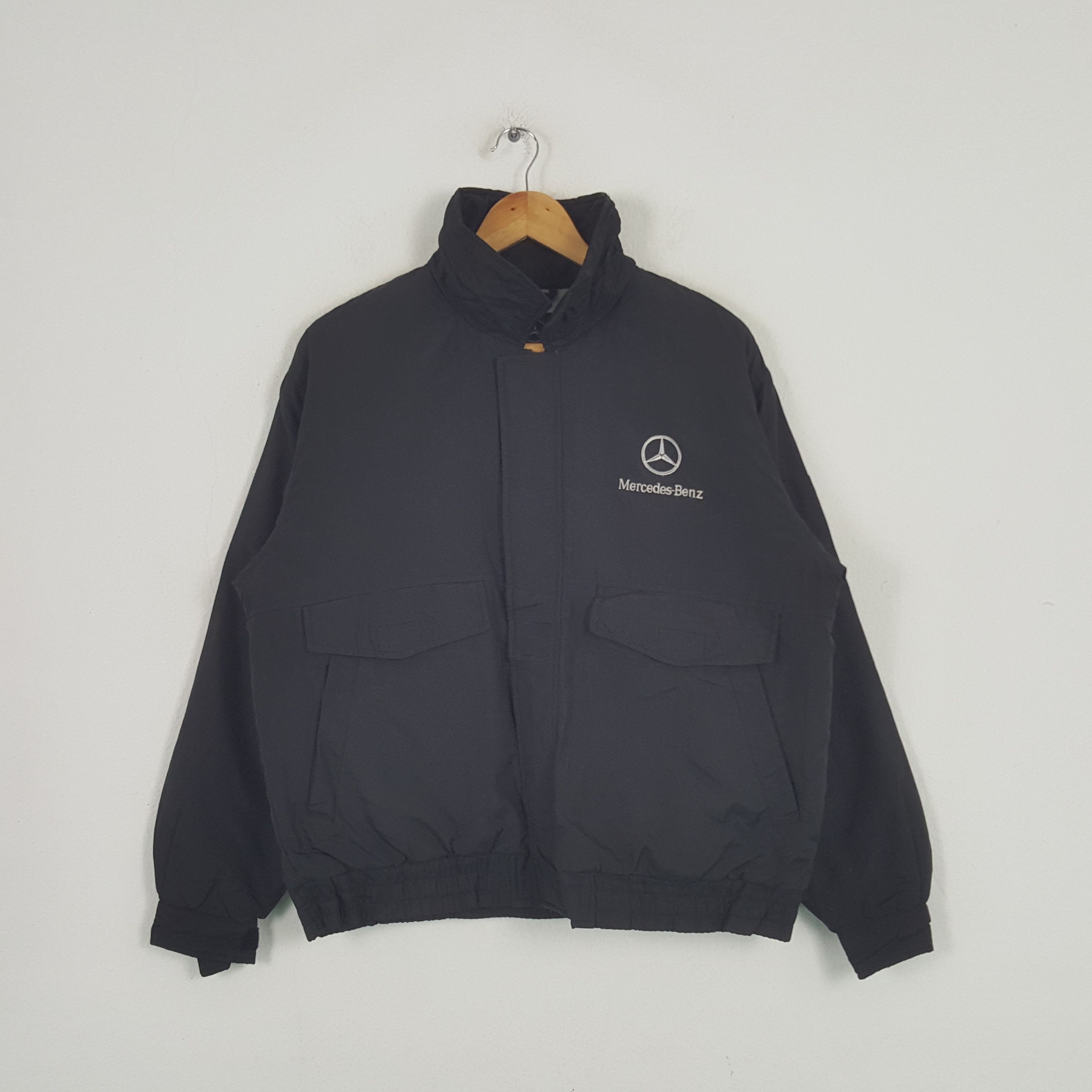 Mercedes-Benz × Vintage Vintage Mercedes Benz Racing Team Luxury Car Jacket Size US L / EU 52-54 / 3 - 3 Thumbnail